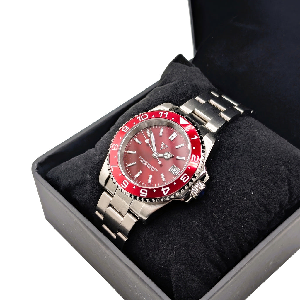 Diver Burgundy 40mm Automatic