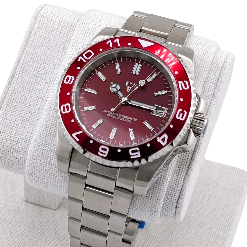 Diver Burgundy 40mm Automatic