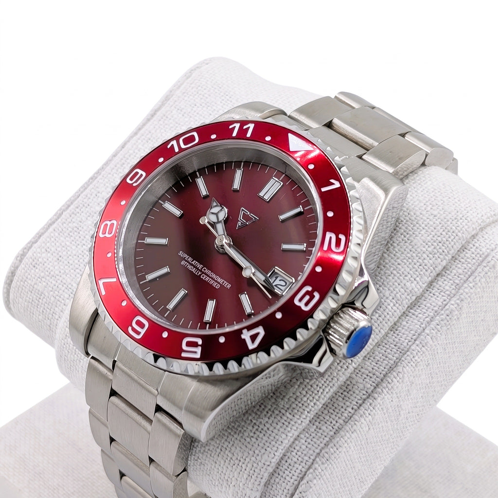 Diver Burgundy 40mm Automatic