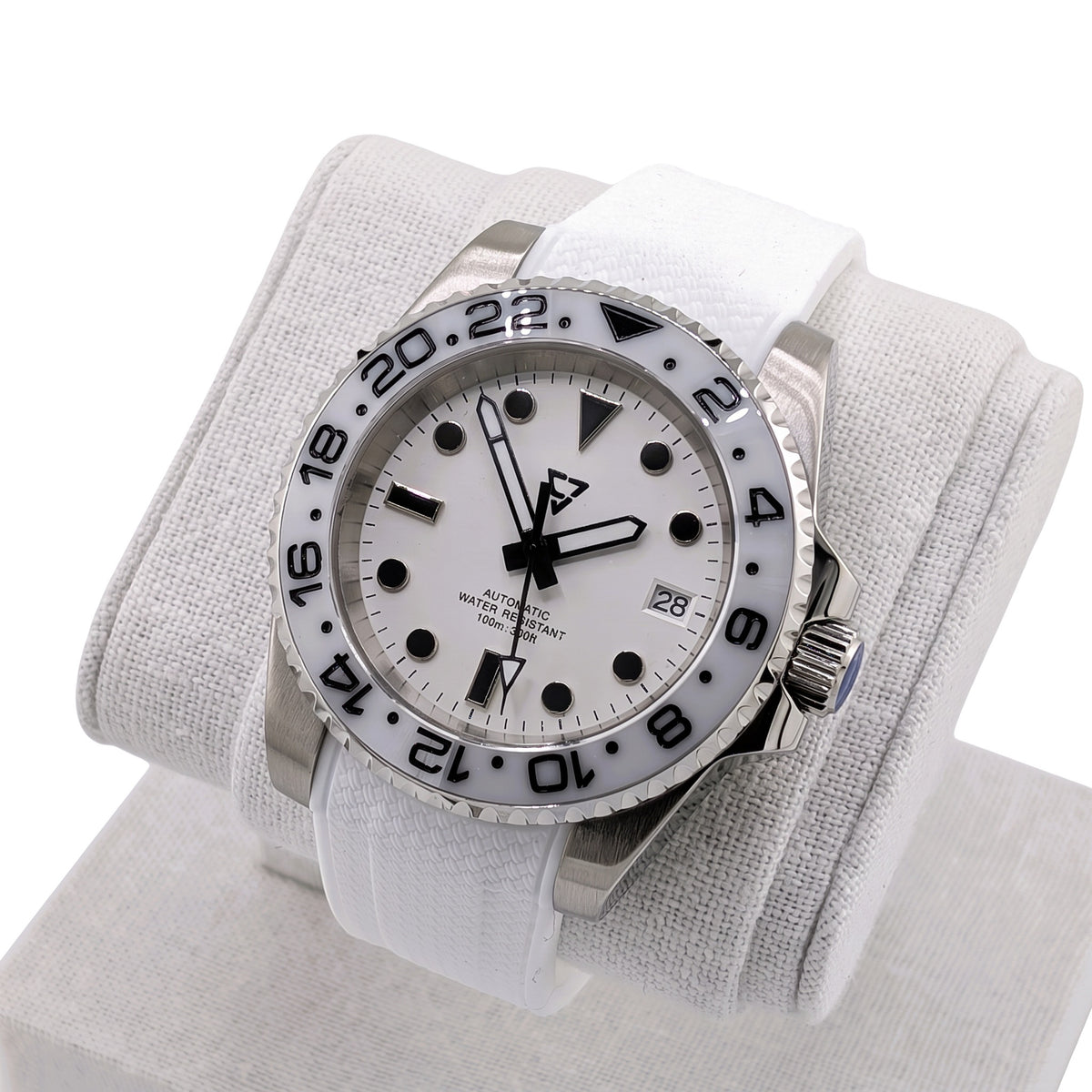 Diver White 40mm Automatic