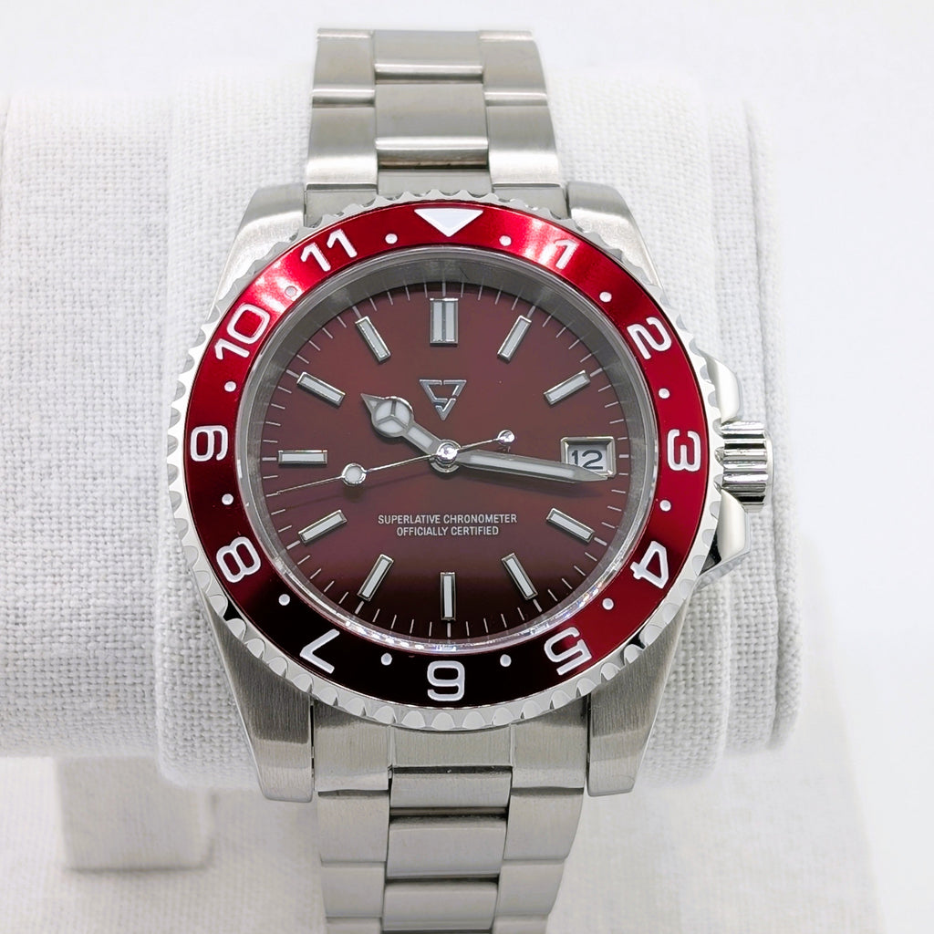 Diver Burgundy 40mm Automatic
