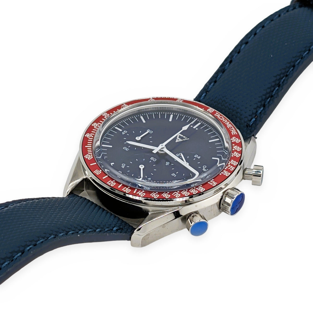 Chronograph Red/Blue 40mm
