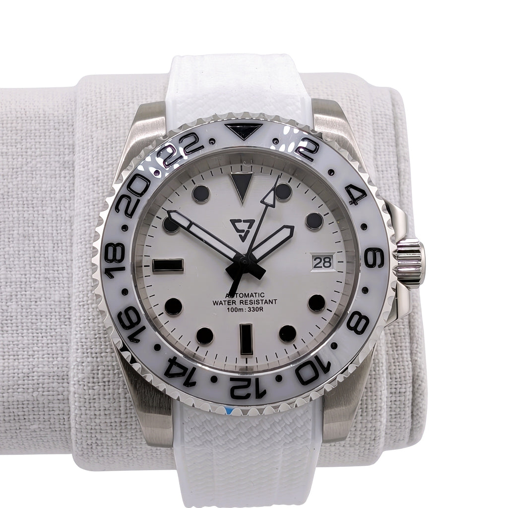 Diver White 40mm Automatic