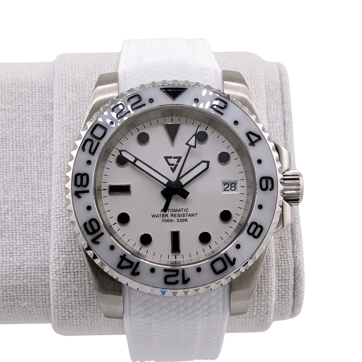Diver White 40mm Automatic