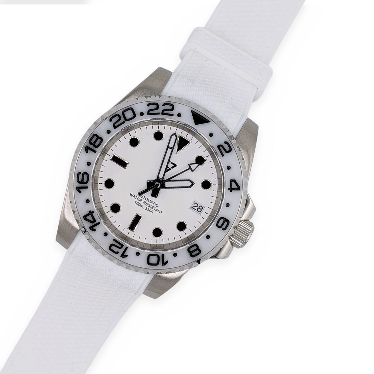 Diver White 40mm Automatic