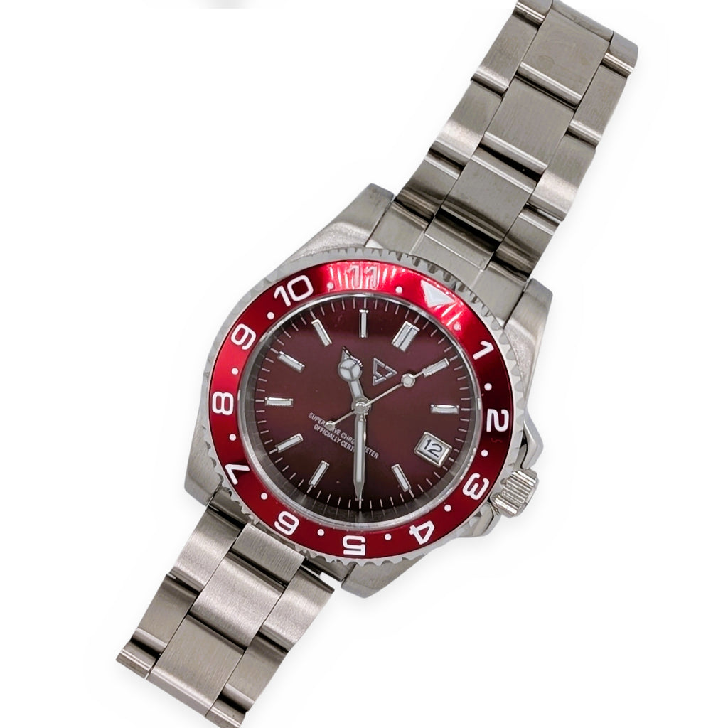 Diver Burgundy 40mm Automatic