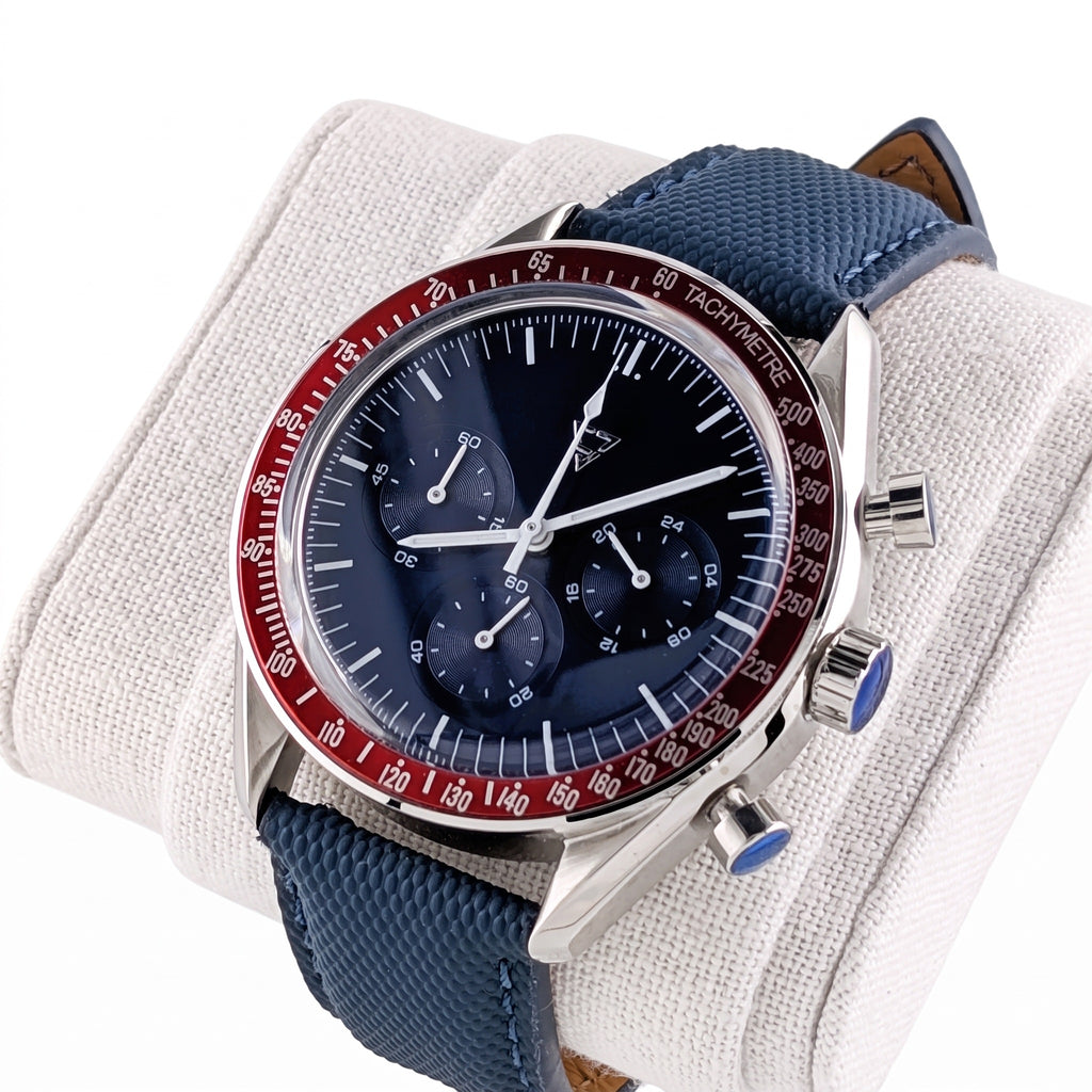 Chronograph Red/Blue 40mm