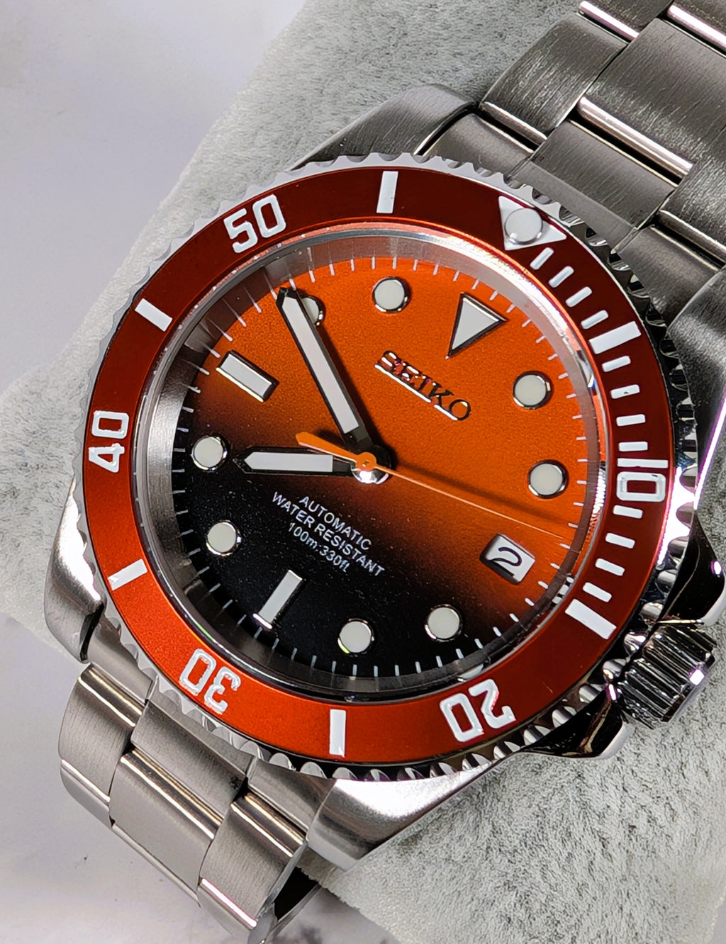 Seiko MOD Diver Orange 40mm Automatic