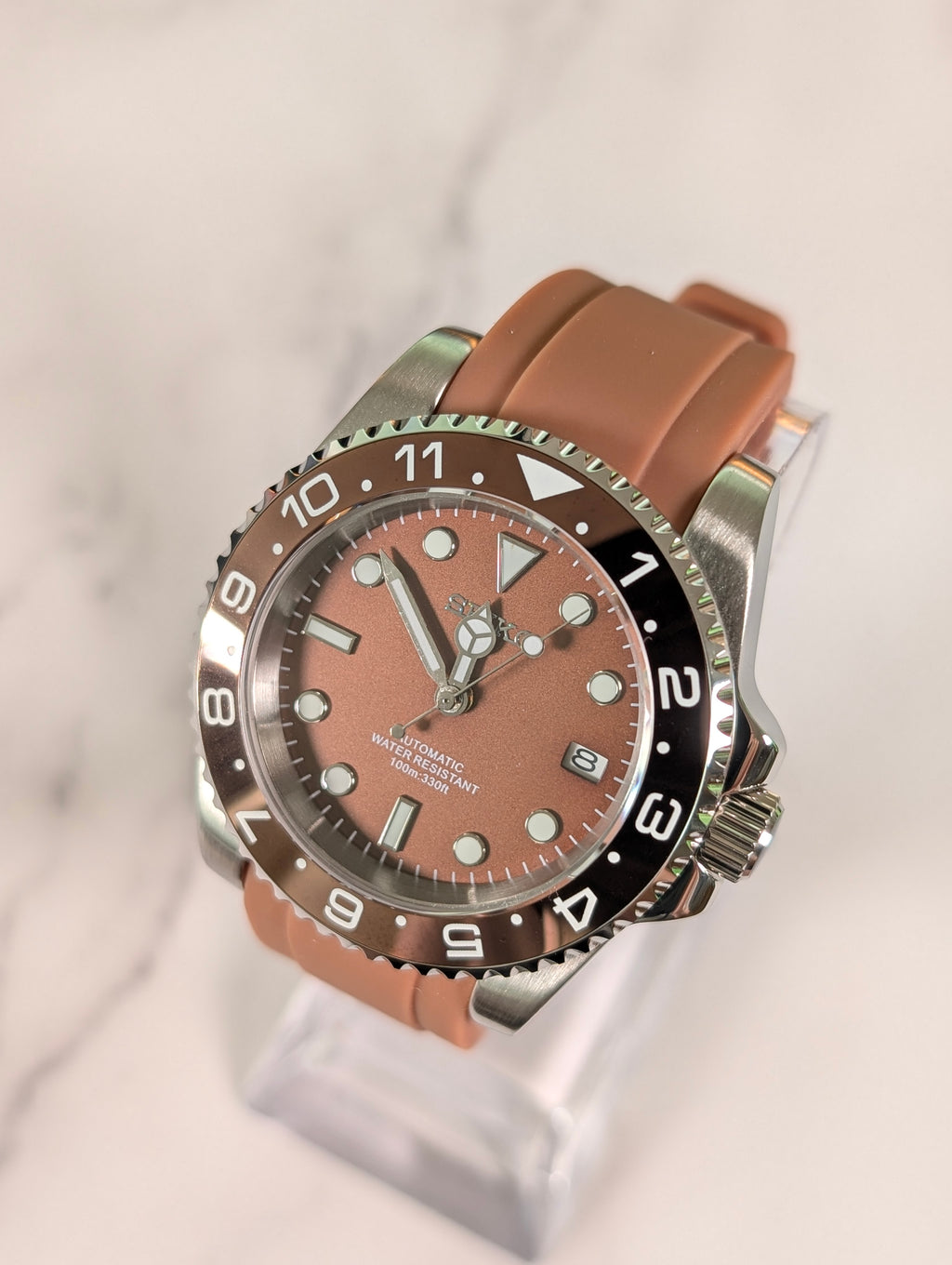 Seiko MOD Diver Brown 40mm Automatic