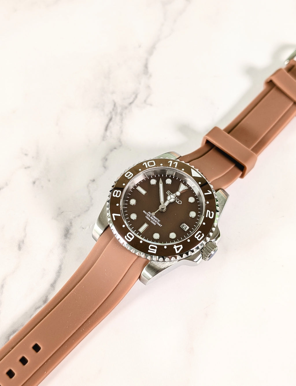 Seiko MOD Diver Brown 40mm Automatic