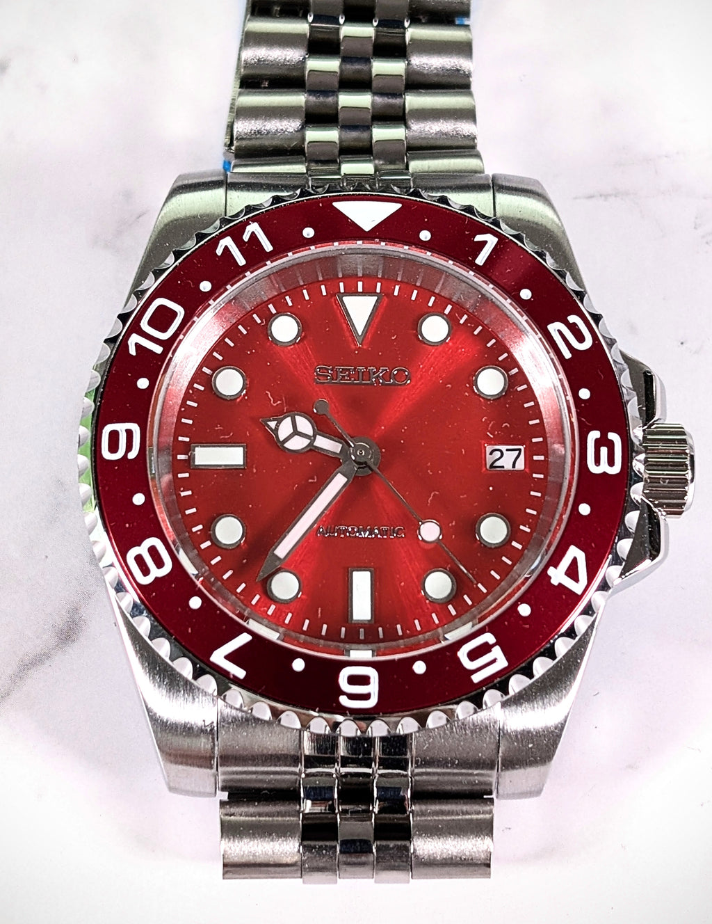 Seiko MOD Diver Red 40mm Automatic
