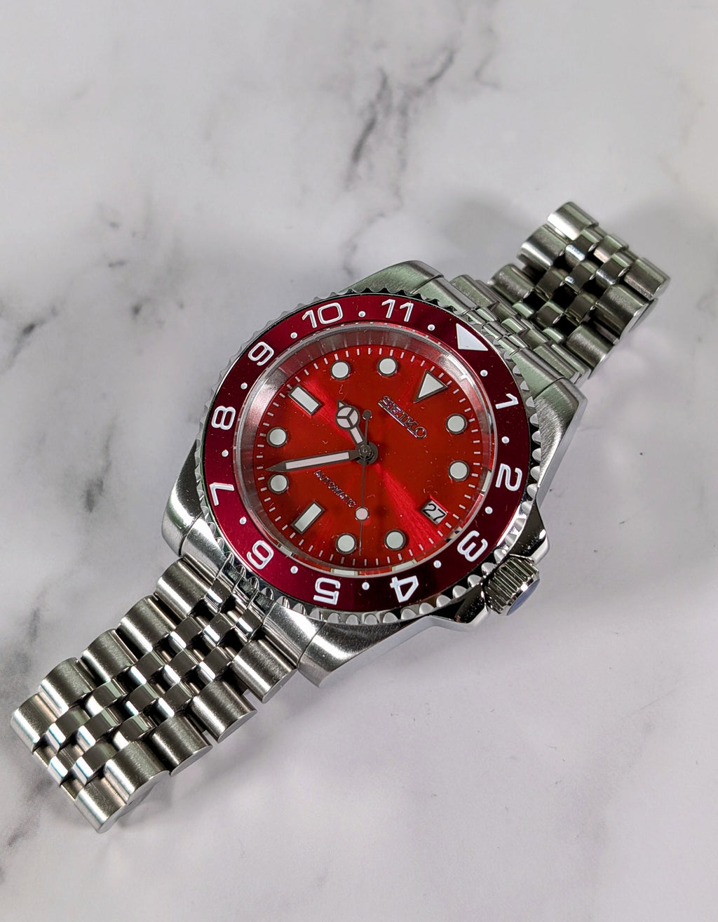 Seiko MOD Diver Red 40mm Automatic