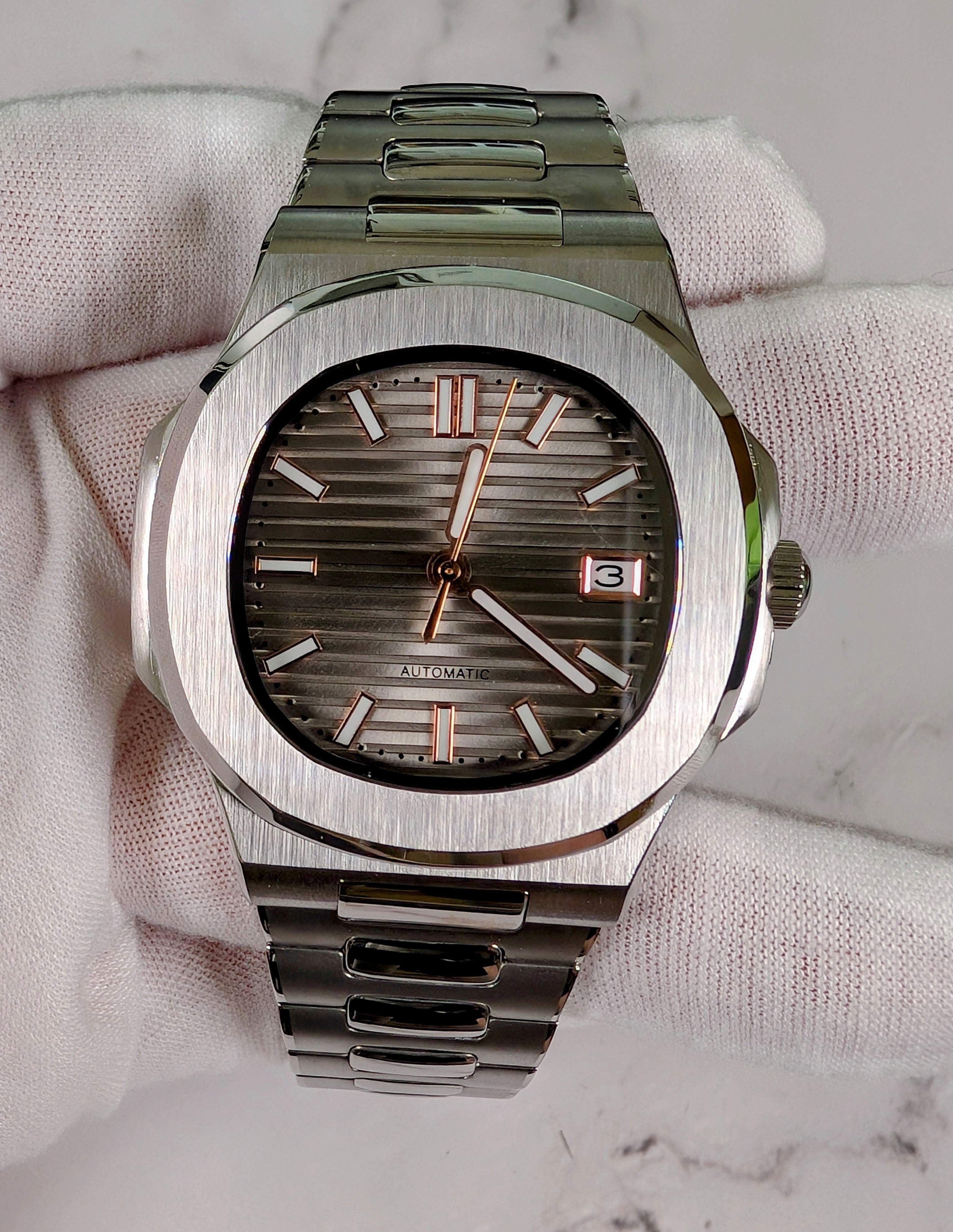 Nautiko Seiko Mod Grey 40mm Automatic