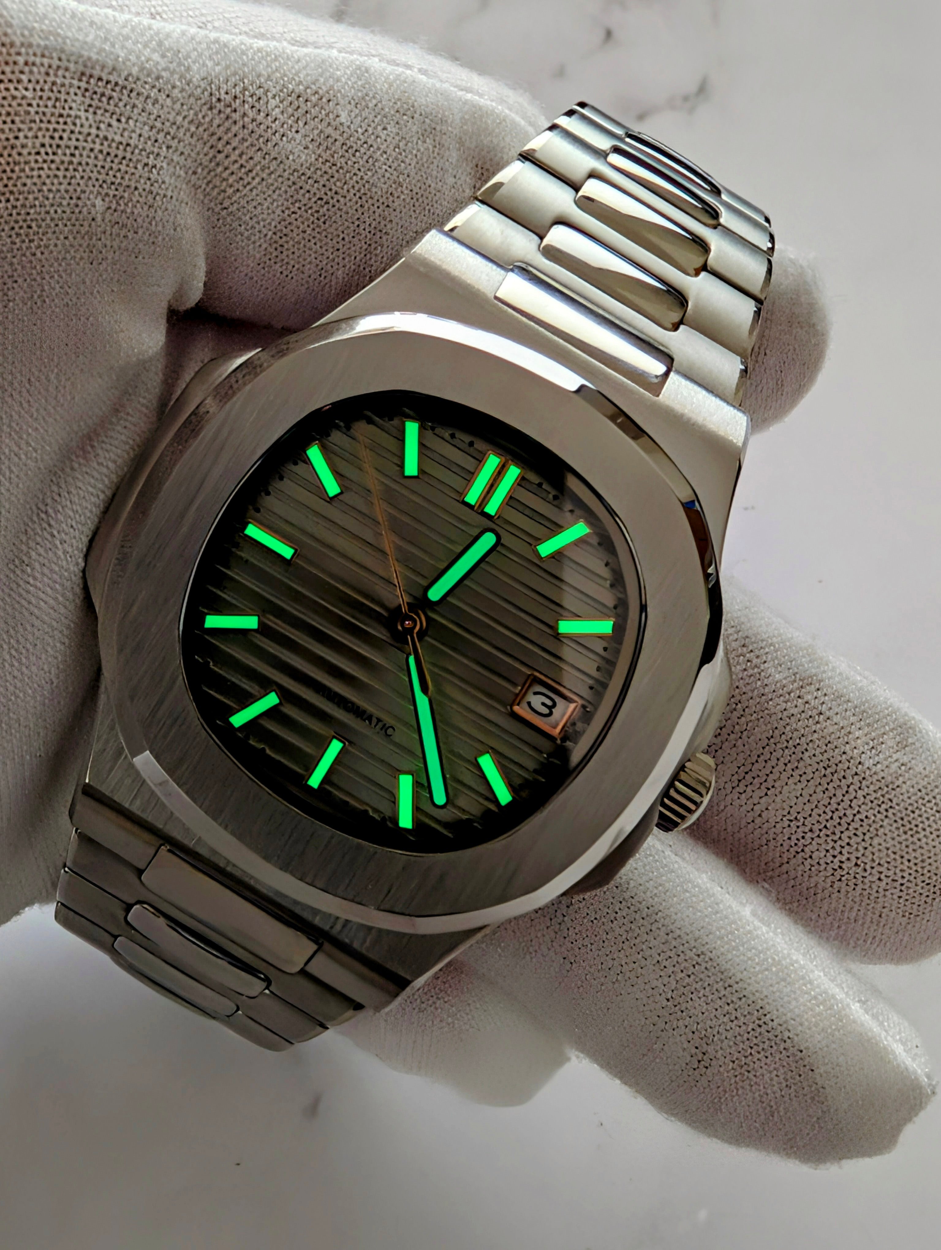 Nautiko Seiko Mod Grey 40mm Automatic