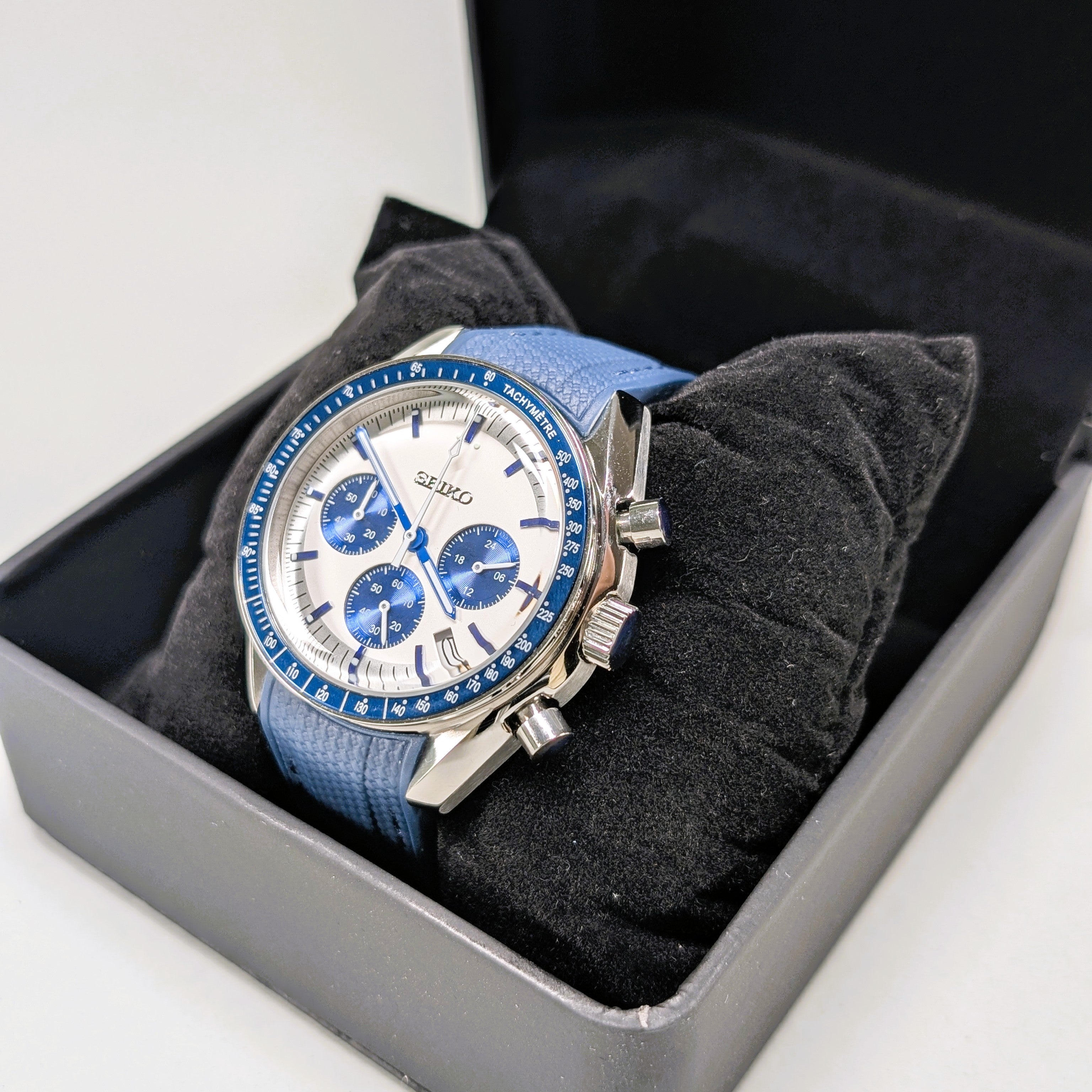 Seiko MOD Chronograph Blue 40mm