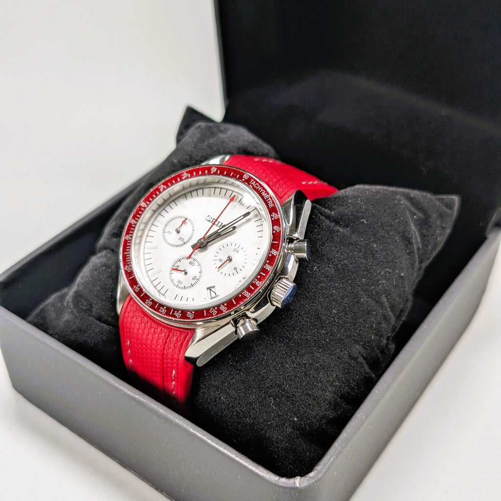 Seiko MOD Chronograph Red 40mm
