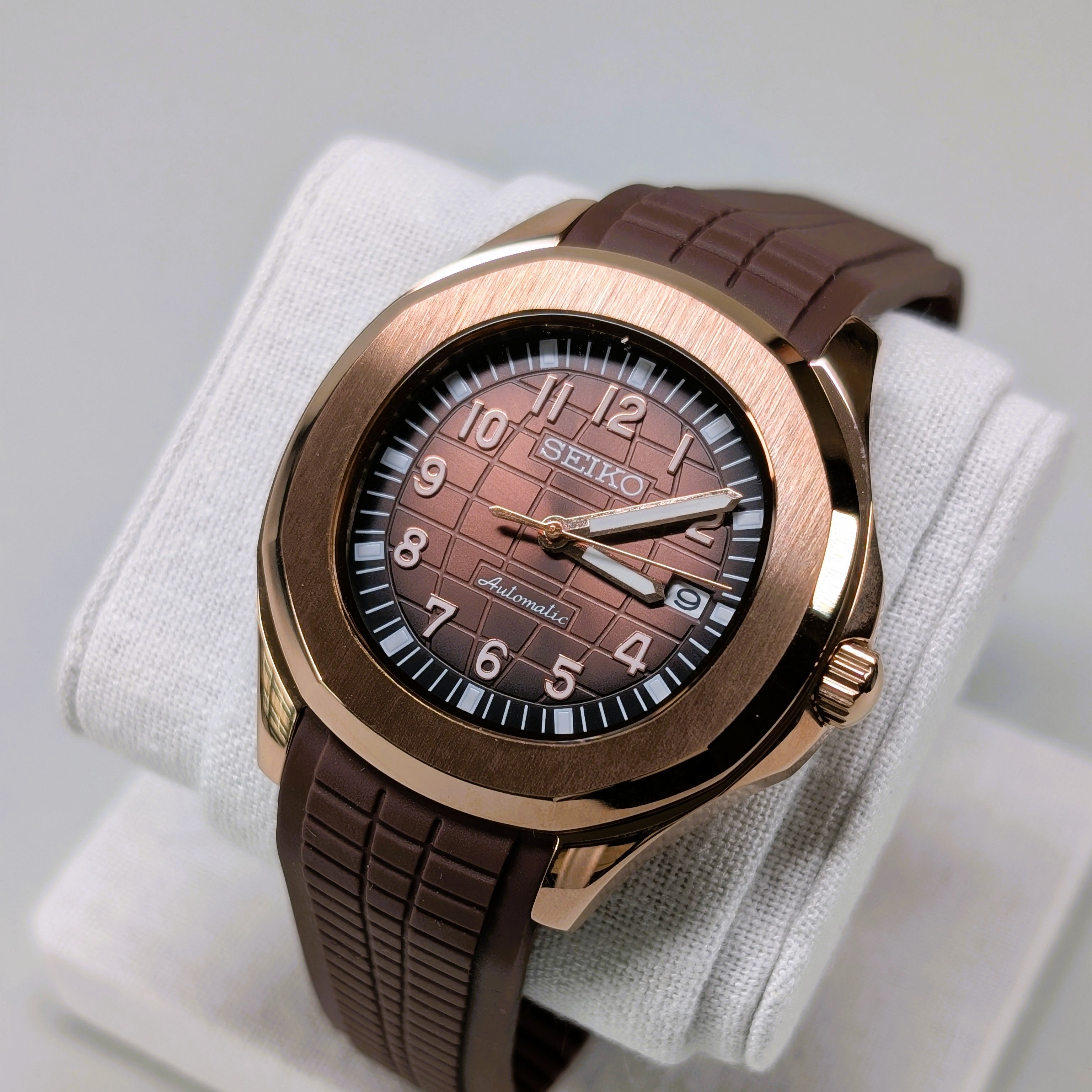 Seikonaut Seiko Mod Brown 42mm Automatic