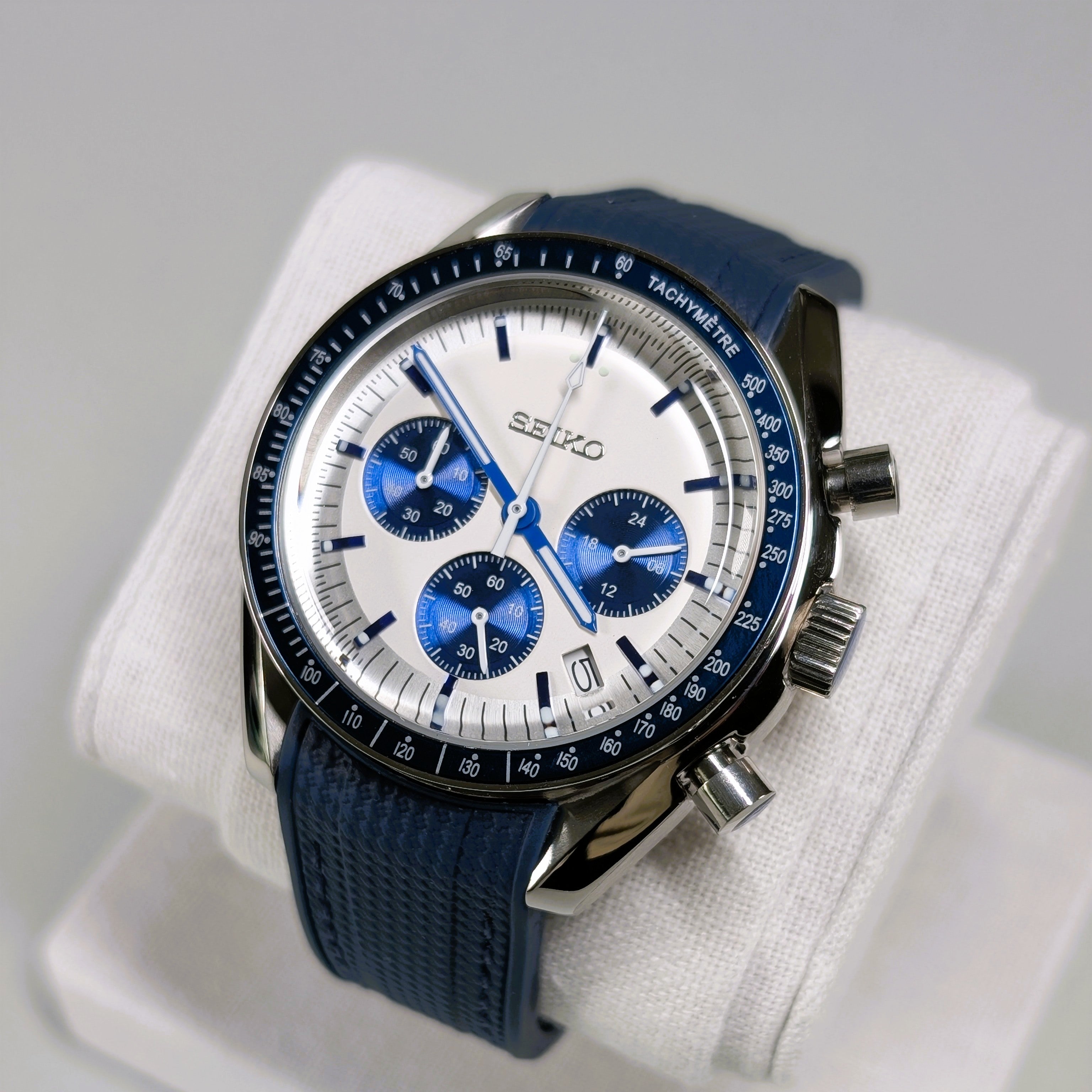 Seiko MOD Chronograph Blue 40mm