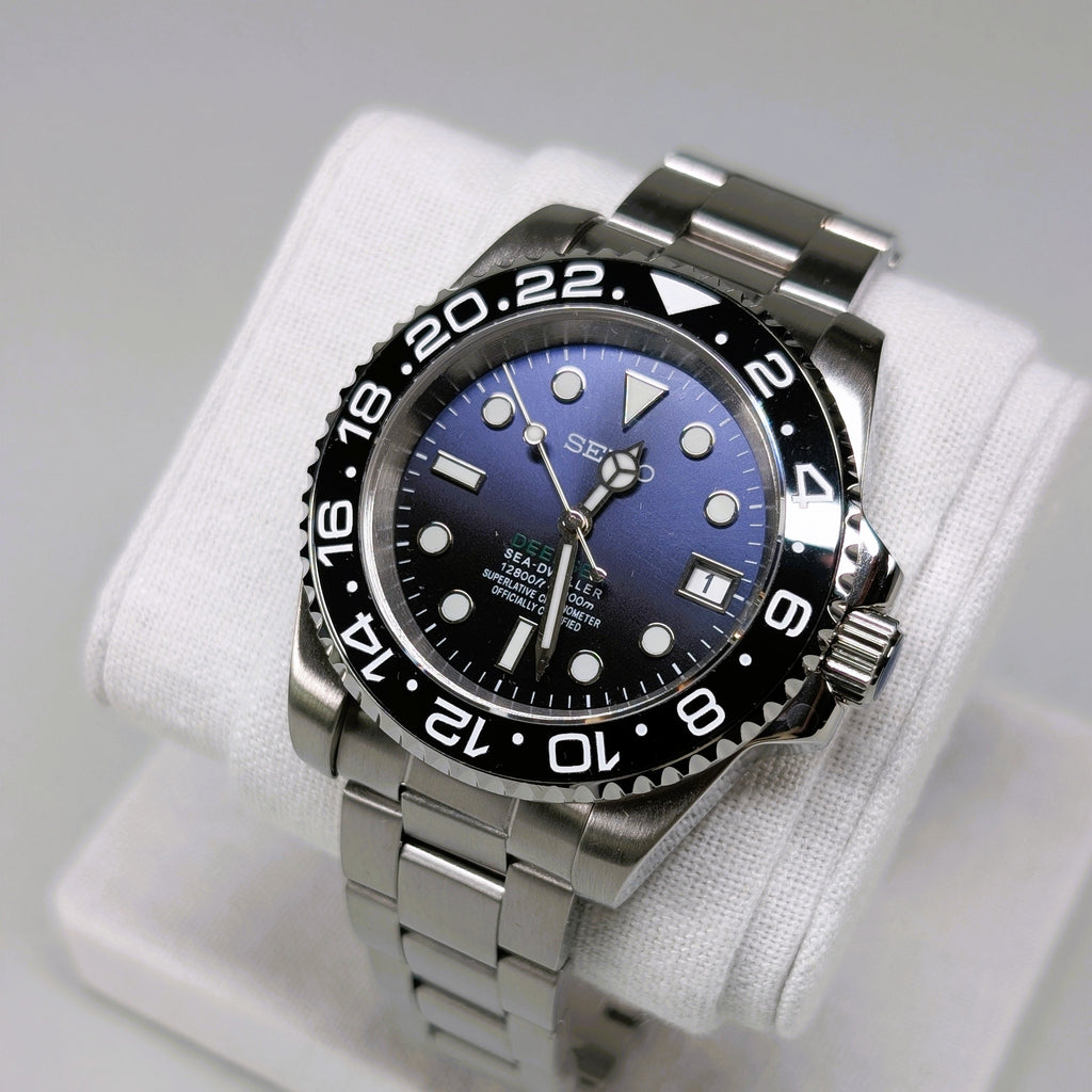 Seiko MOD Diver Black/Blue 40mm Automatic