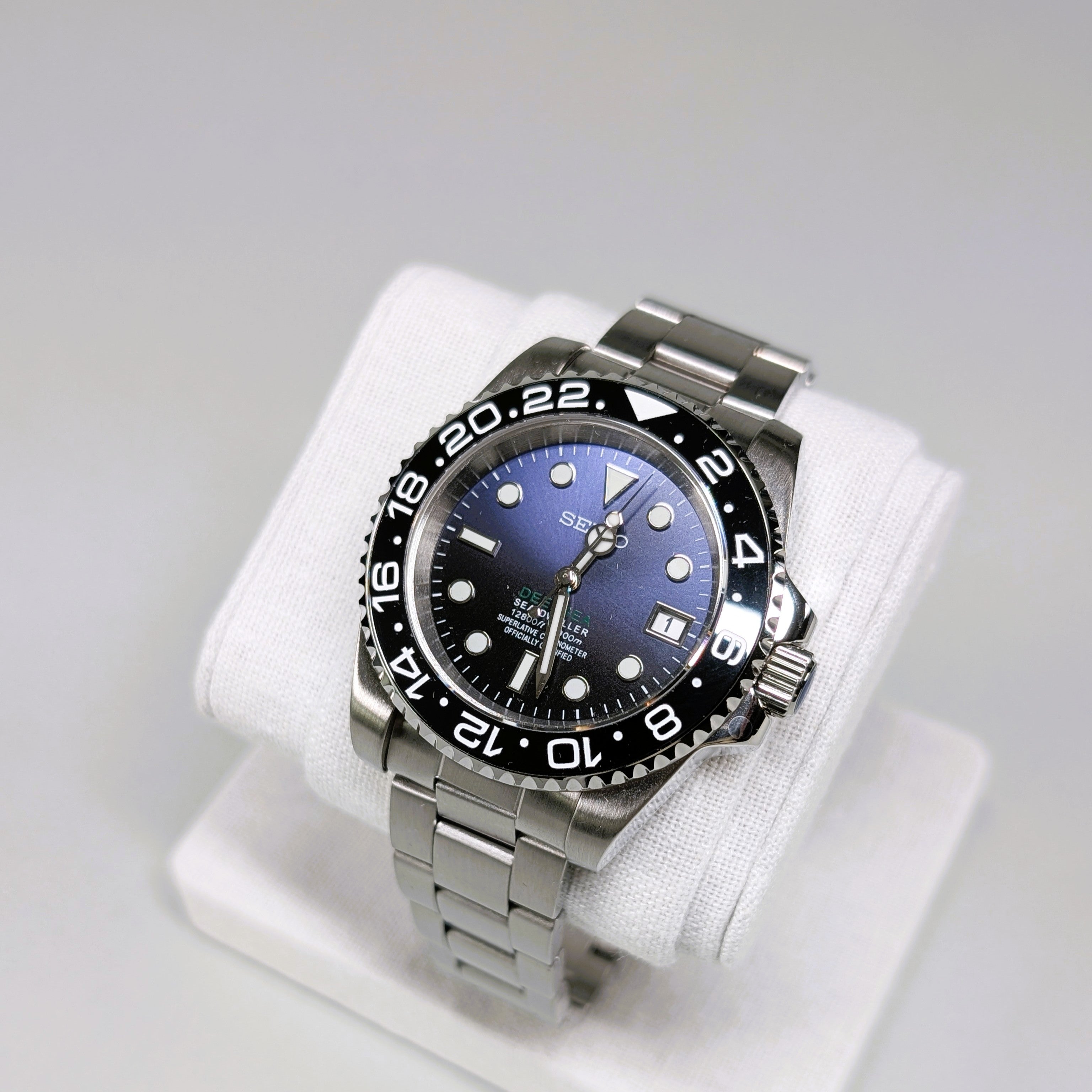 Seiko MOD Diver Black/Blue 40mm Automatic