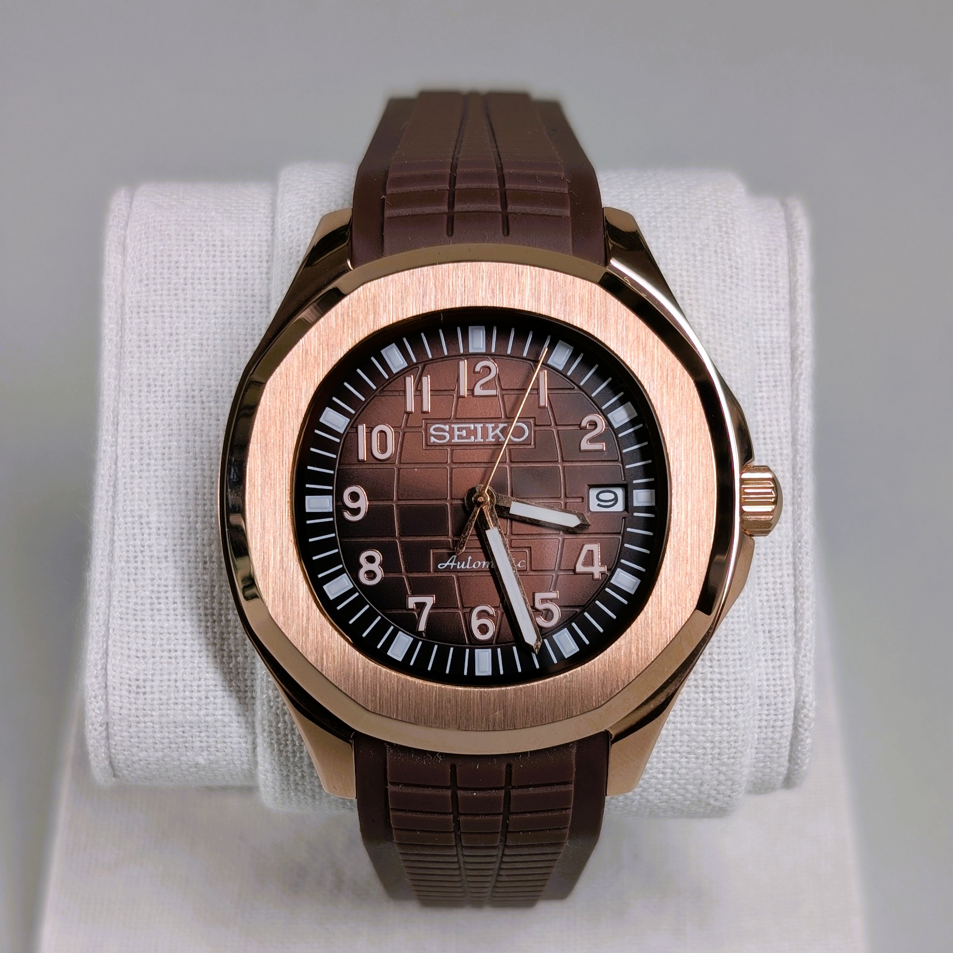 Seikonaut Seiko Mod Brown 42mm Automatic