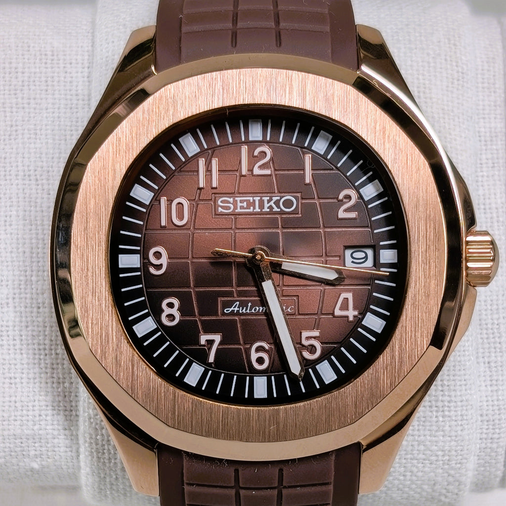 Seikonaut Seiko Mod Brown 42mm Automatic