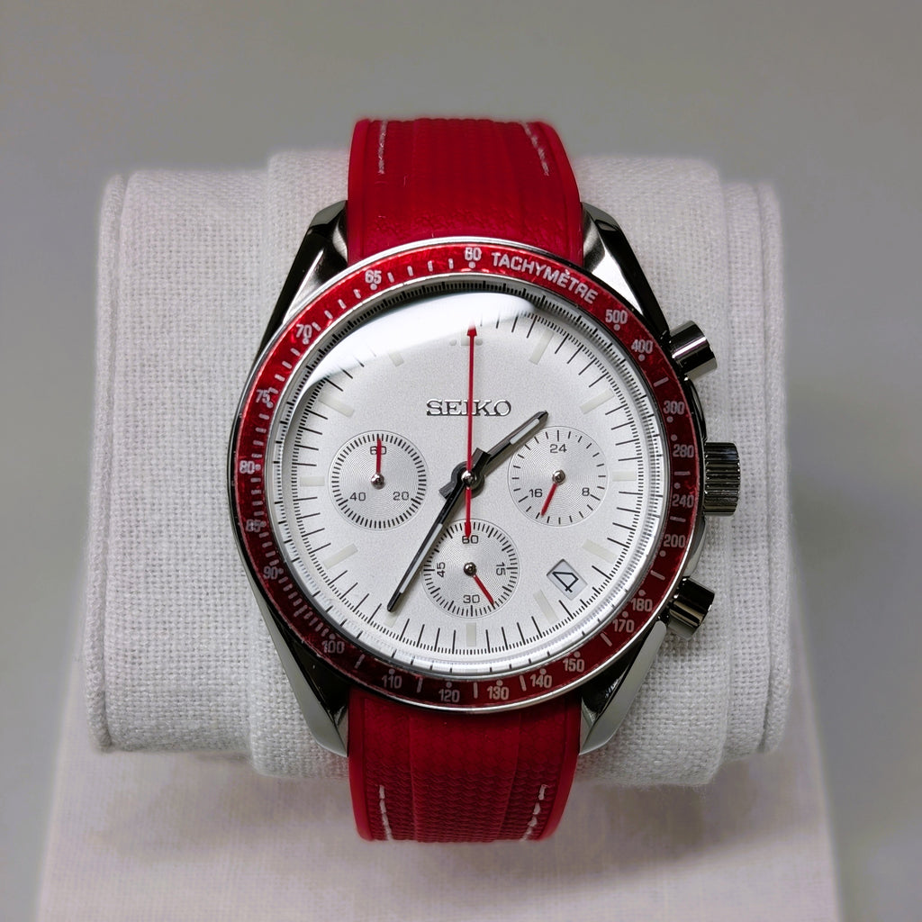 Seiko MOD Chronograph Red 40mm