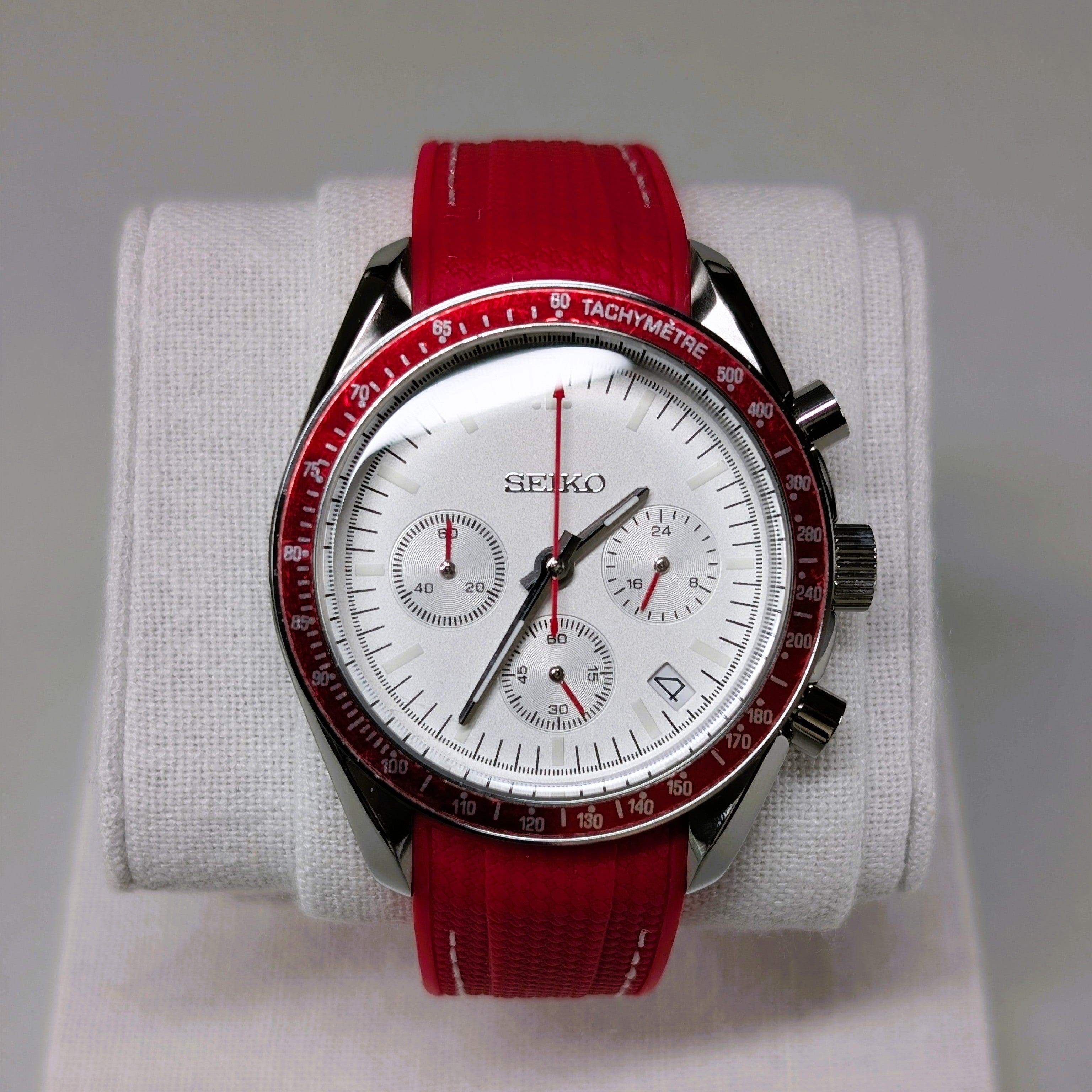 Seiko MOD Chronograph Red 40mm