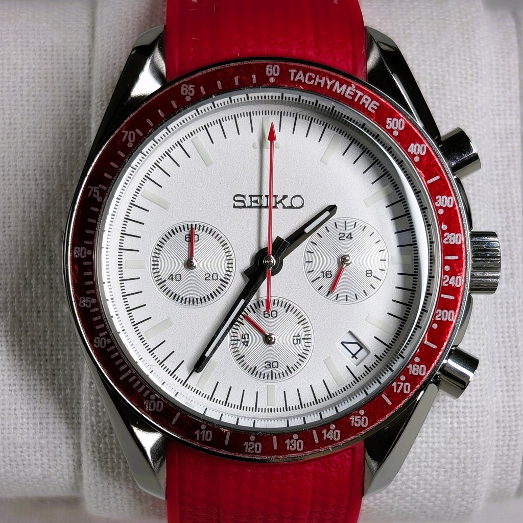 Seiko MOD Chronograph Red 40mm