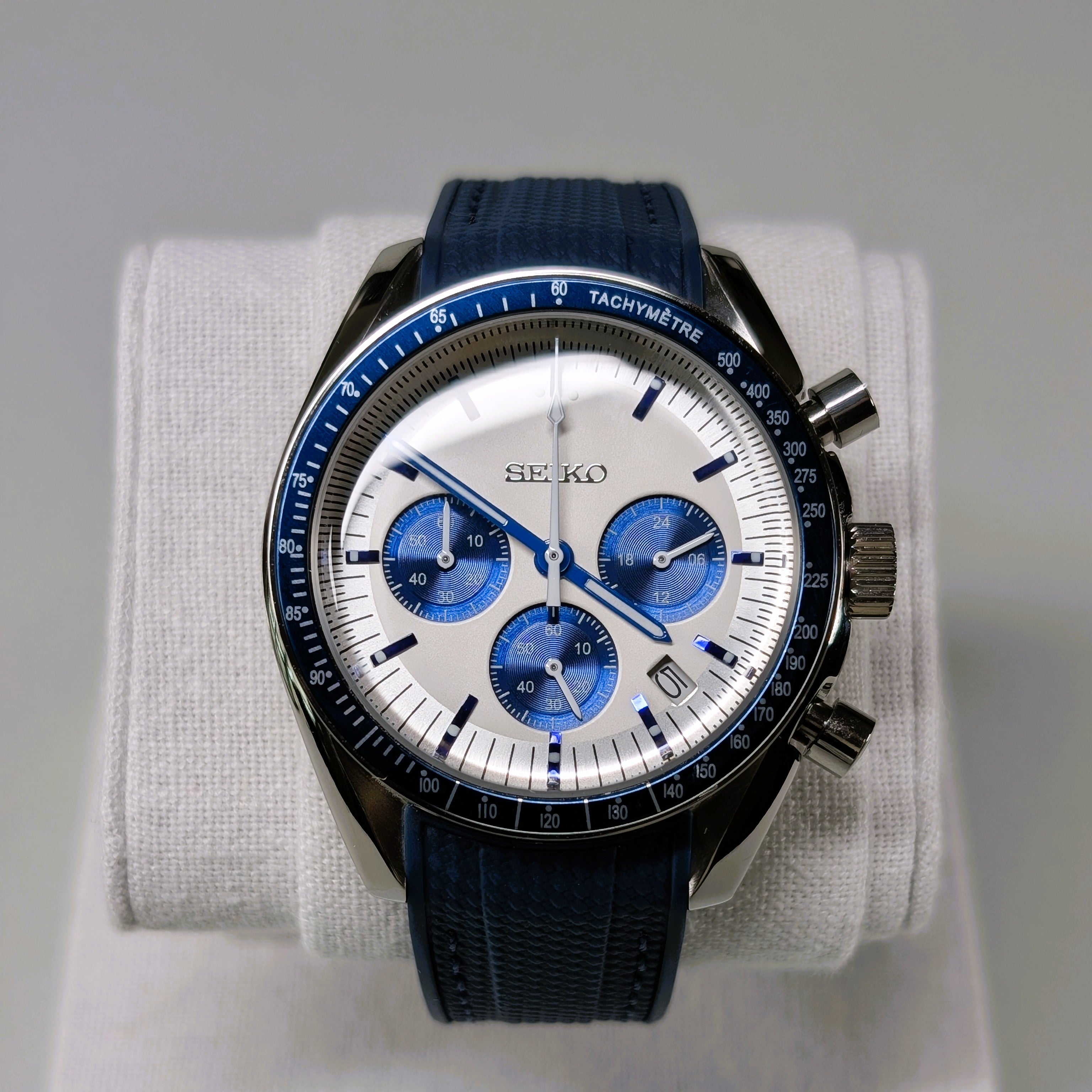 Seiko MOD Chronograph Blue 40mm
