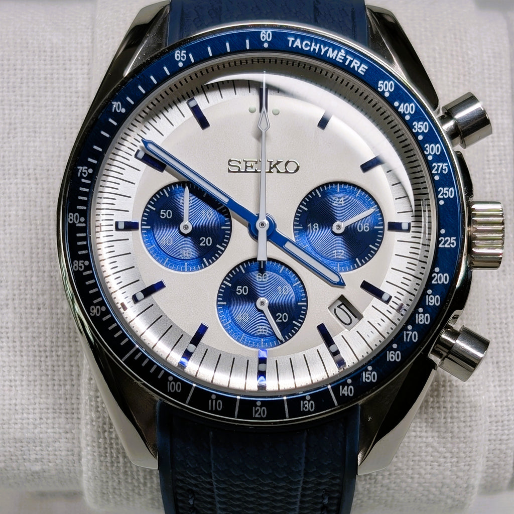 Seiko MOD Chronograph Blue 40mm