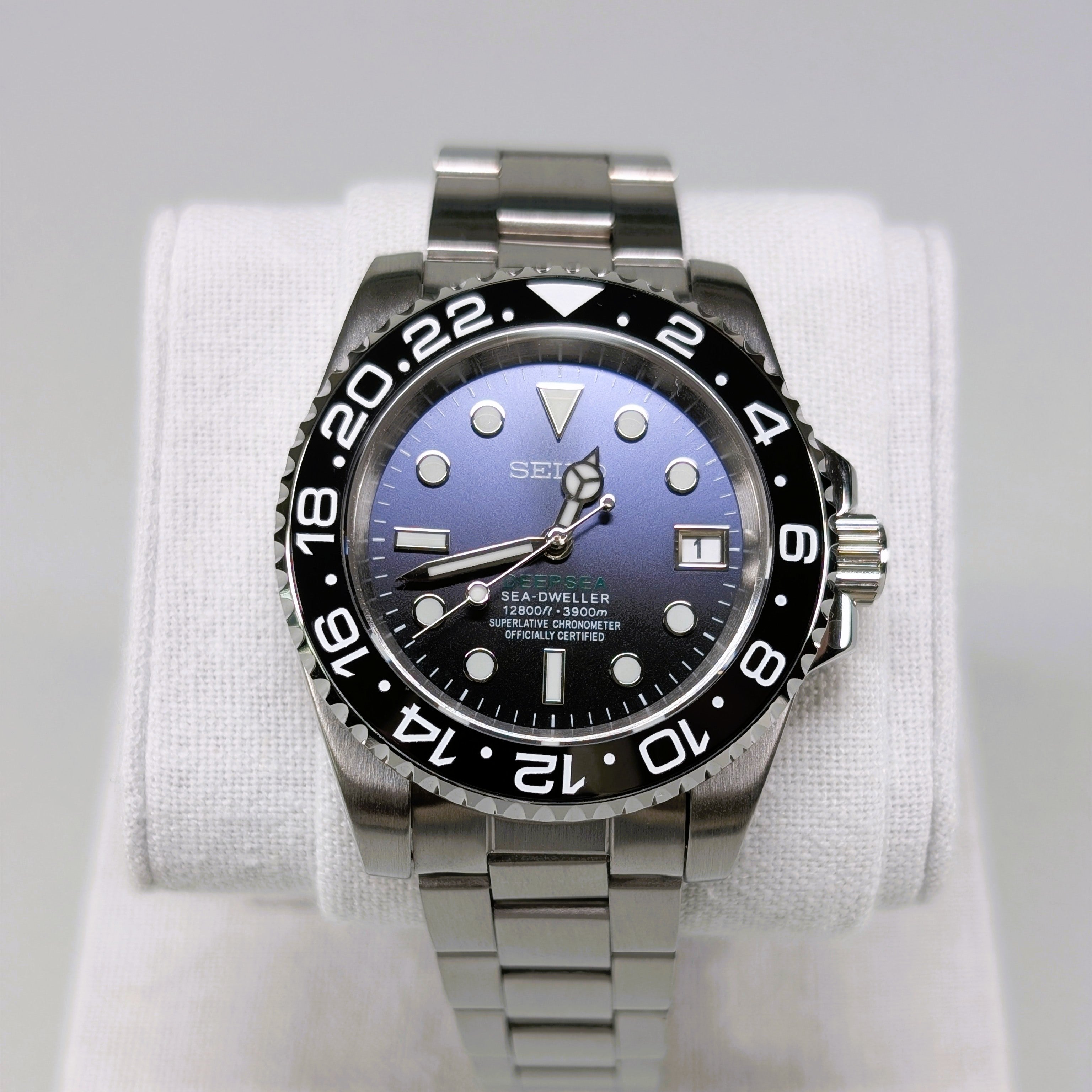 Seiko MOD Diver Black/Blue 40mm Automatic