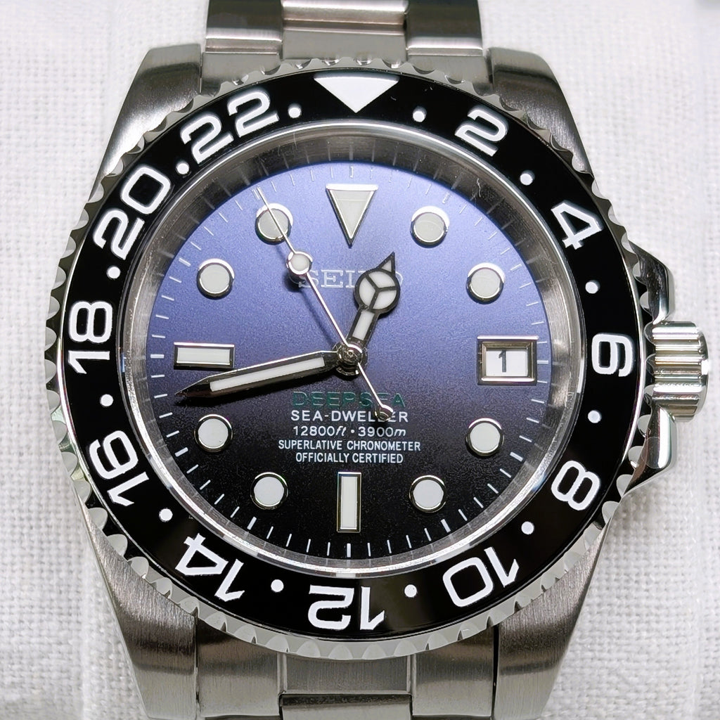 Seiko MOD Diver Black/Blue 40mm Automatic