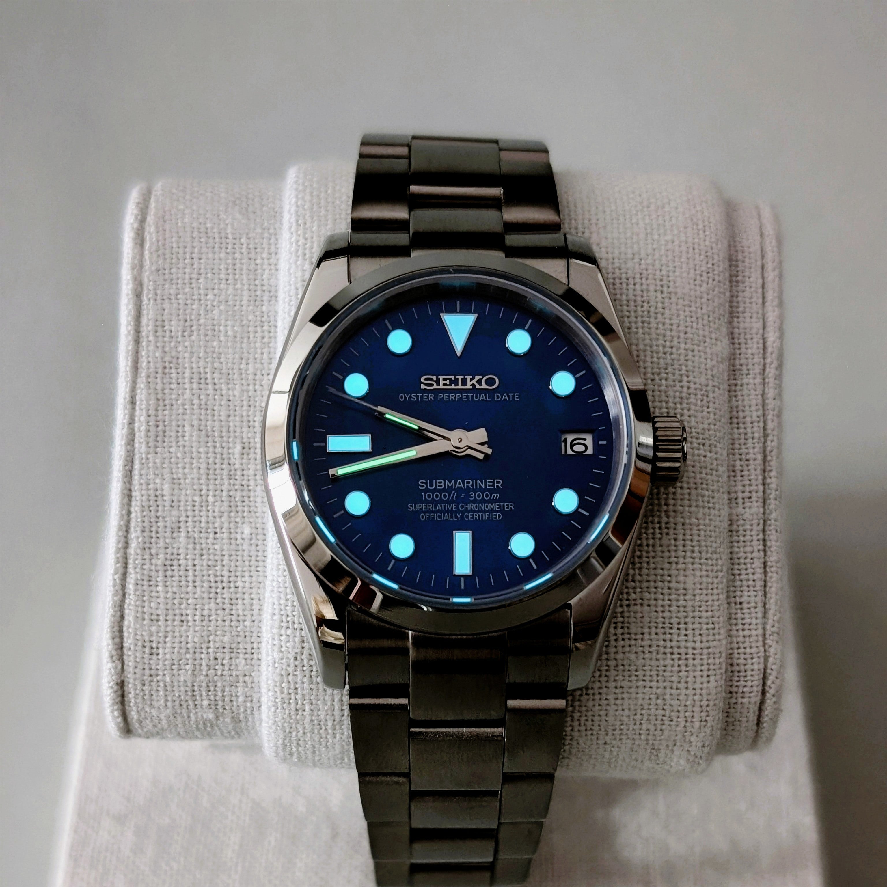 Seiko Mod OP Blue Oyster 36mm Automatic