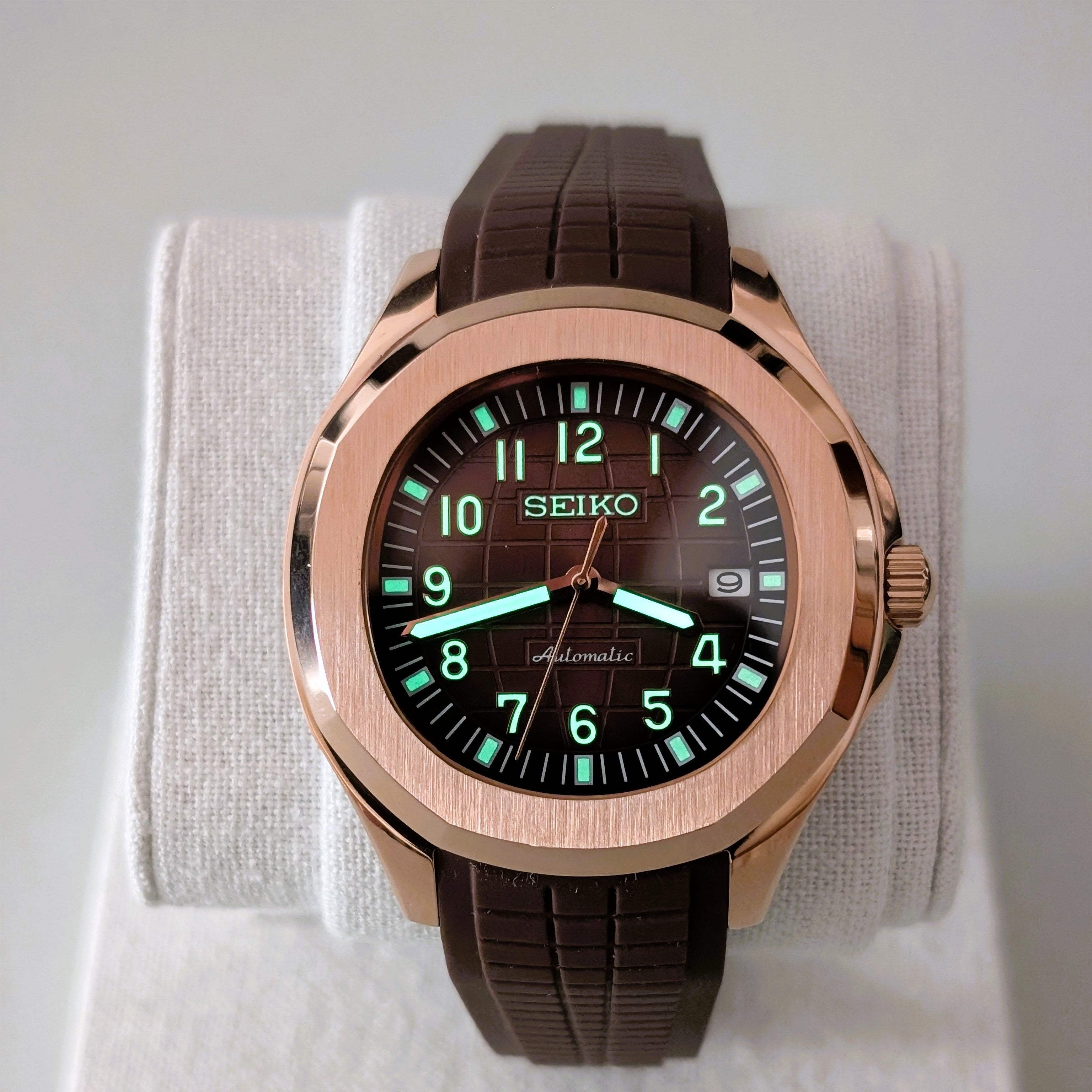 Seikonaut Seiko Mod Brown 42mm Automatic