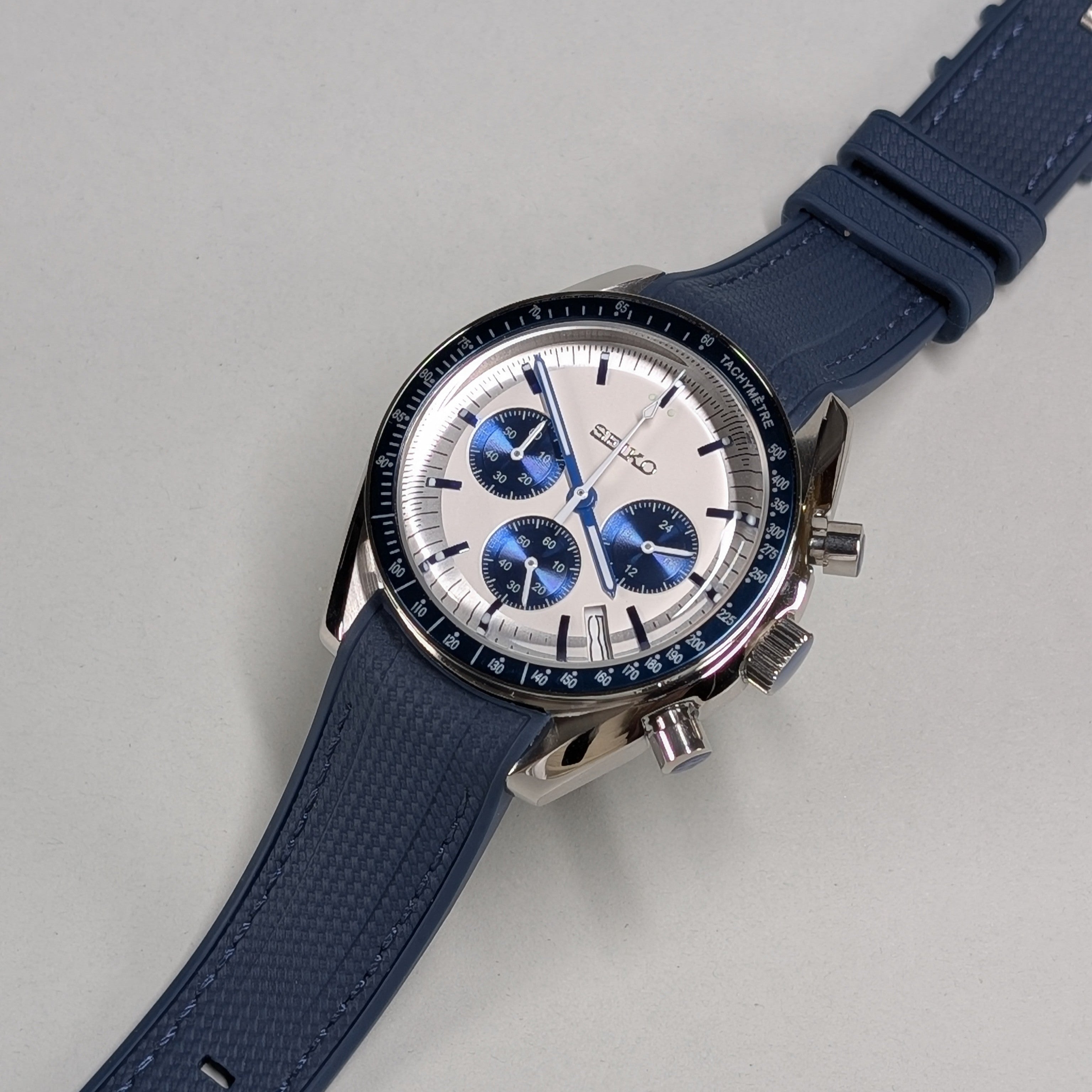 Seiko MOD Chronograph Blue 40mm