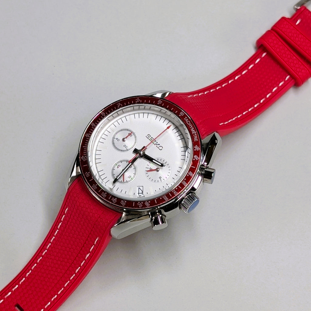 Seiko MOD Chronograph Red 40mm
