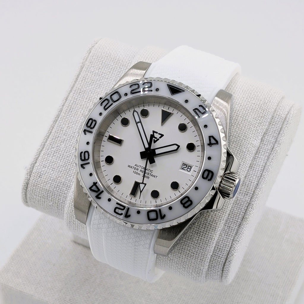 Diver White 40mm Automatic