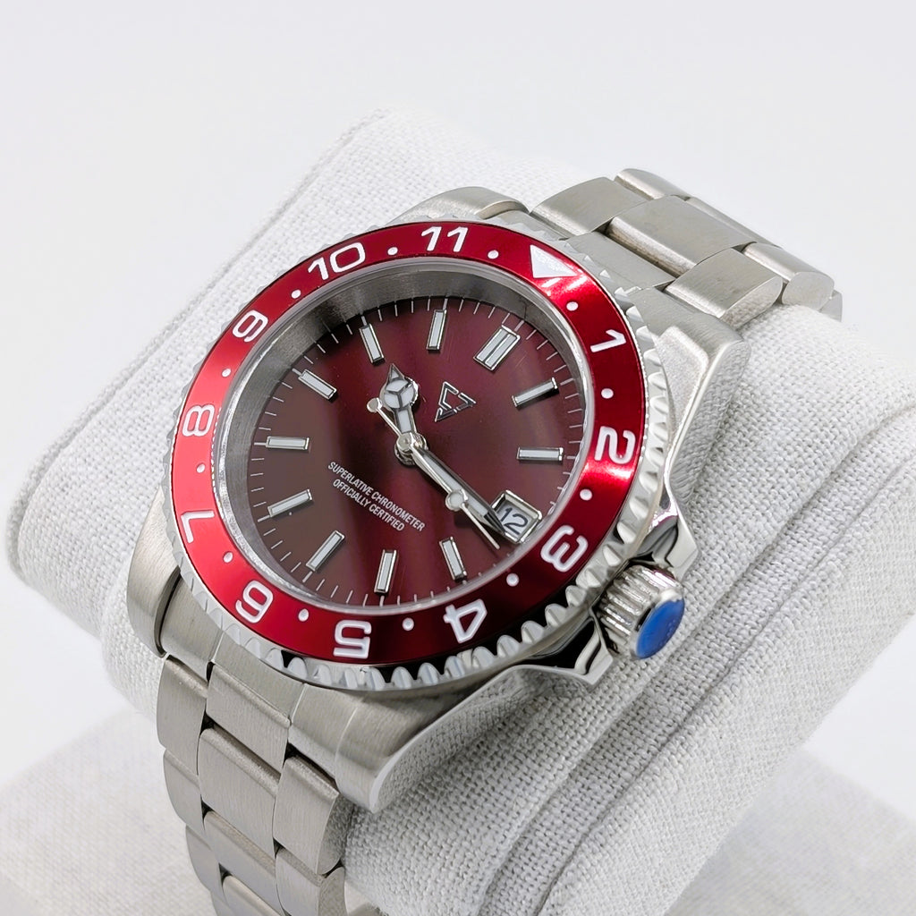 Diver Burgundy 40mm Automatic