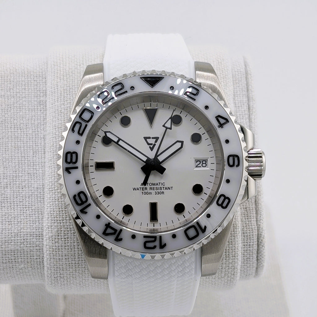 Diver White 40mm Automatic