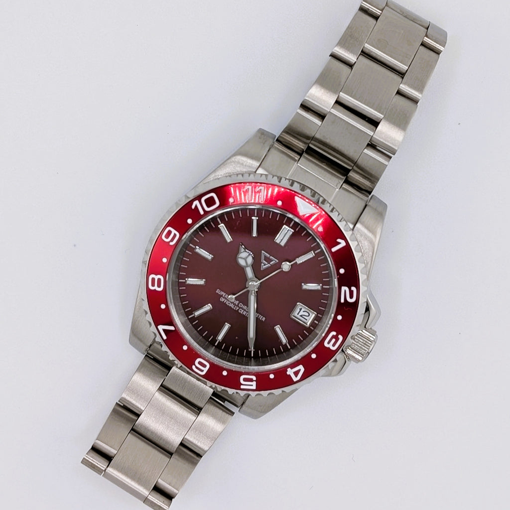 Diver Burgundy 40mm Automatic