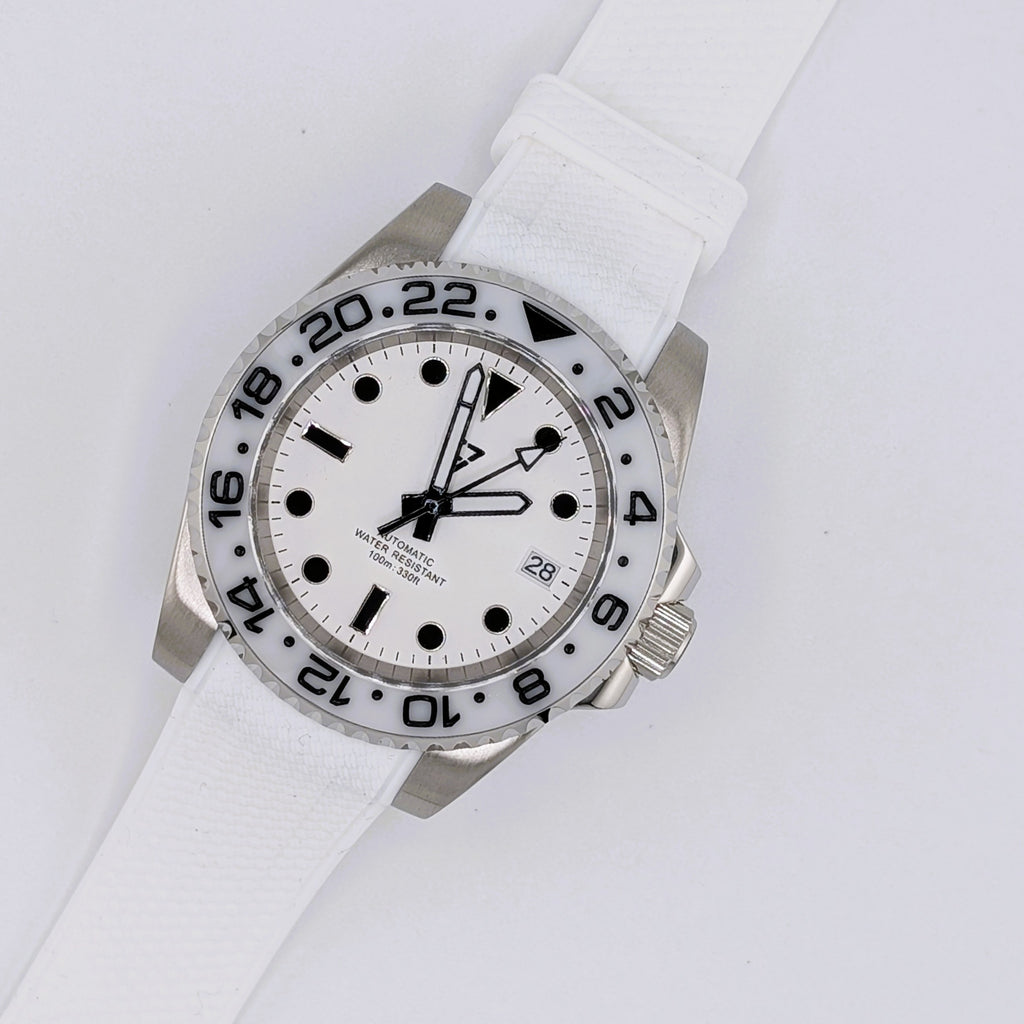 Diver White 40mm Automatic
