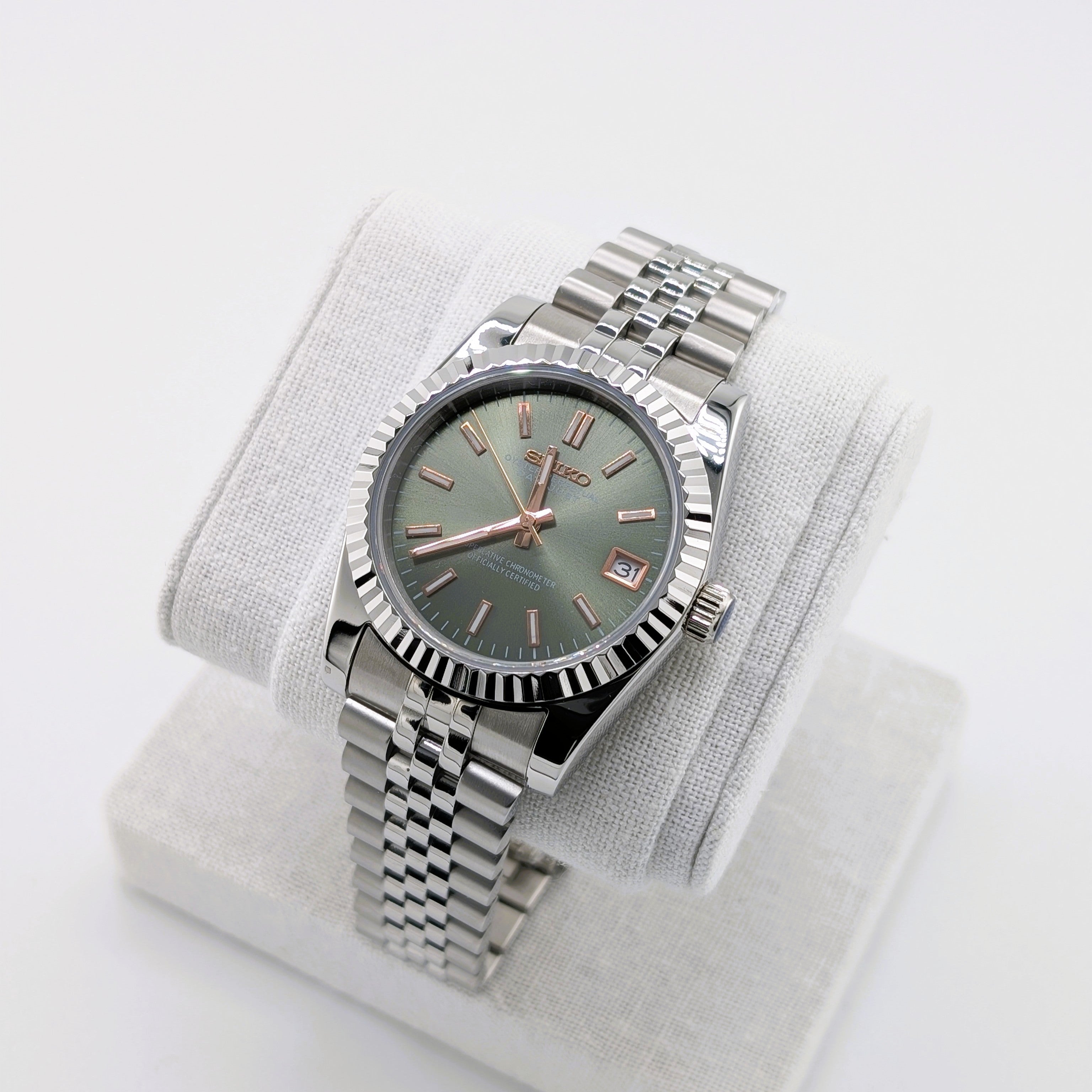 Seiko Mod OP Green/Bronze Jubilee 36mm Automatic