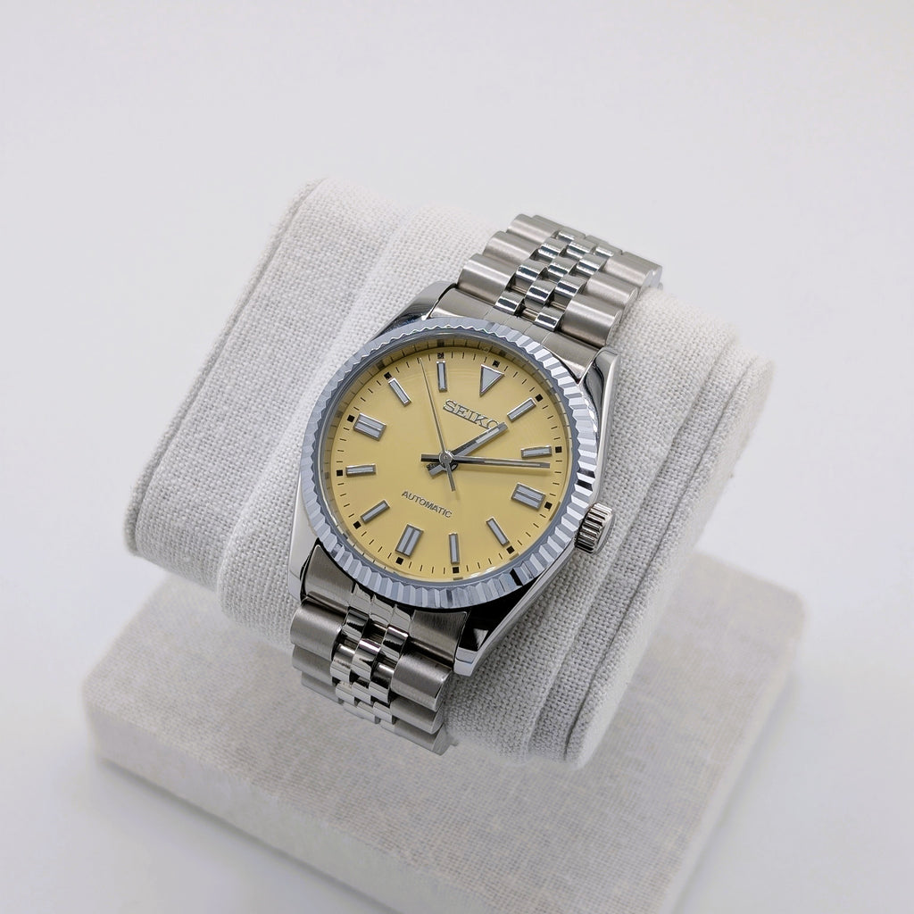 Seiko Mod OP Yellow Jubilee 36mm Automatic
