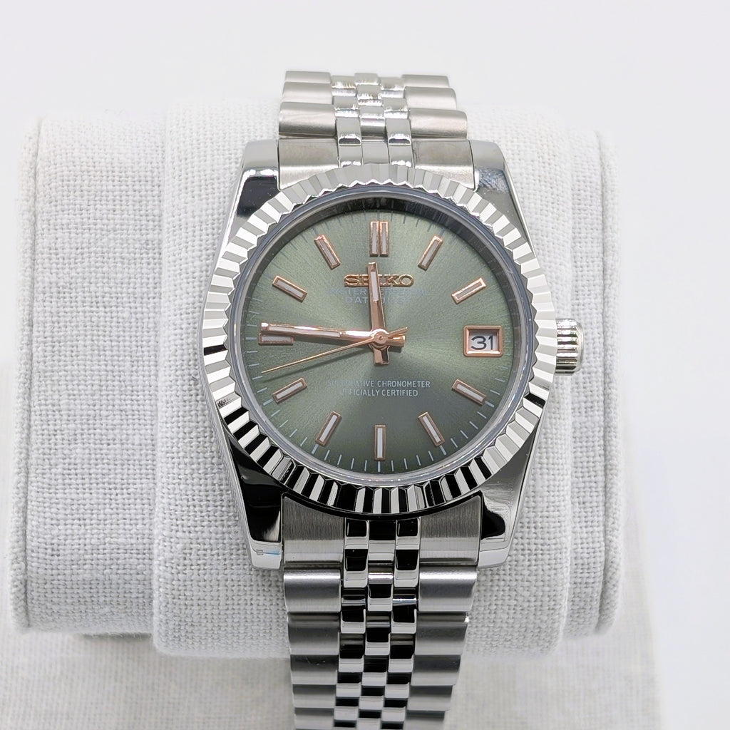 Seiko Mod OP Green/Bronze Jubilee 36mm Automatic