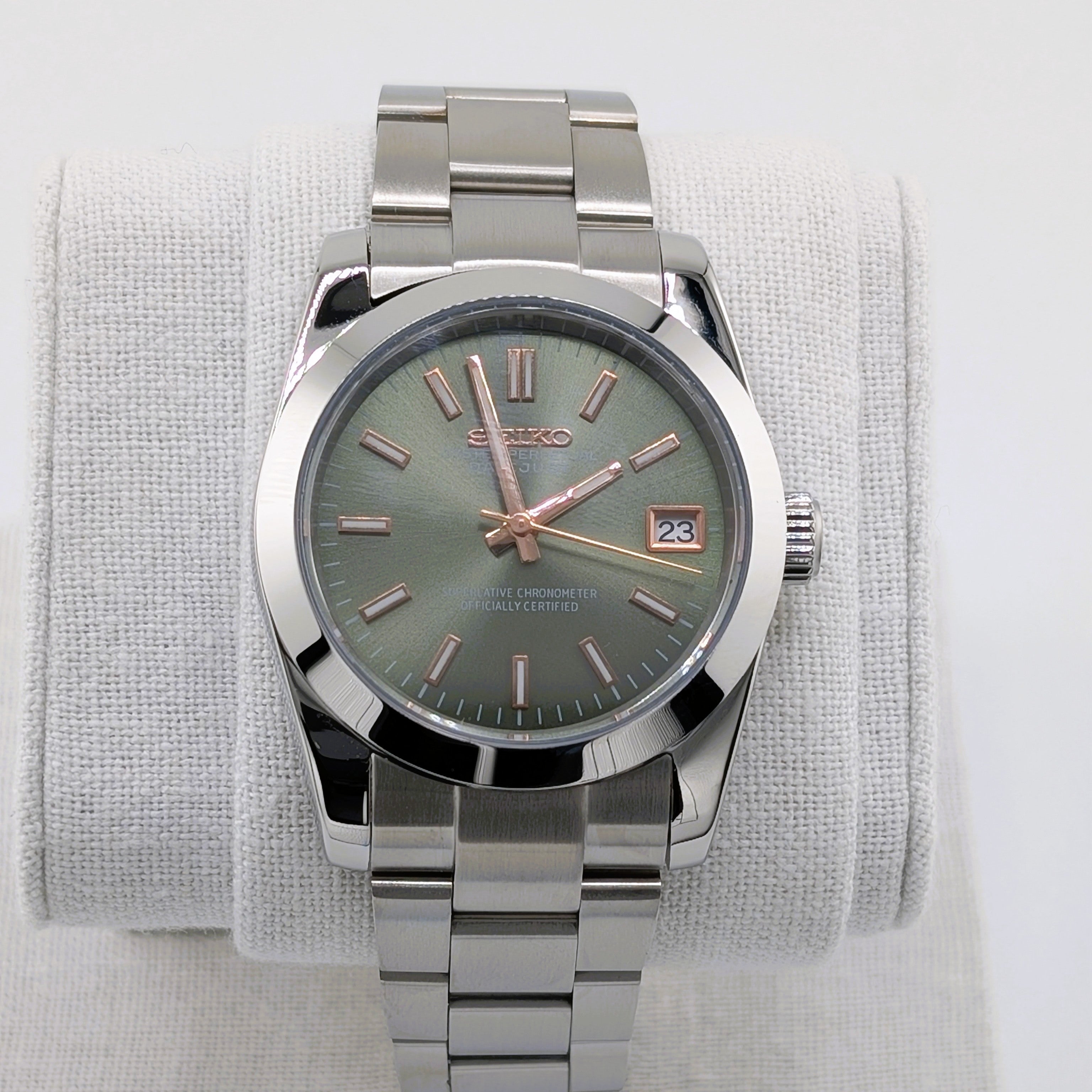 Seiko Mod OP Green/Bronze Oyster 36mm Automatic