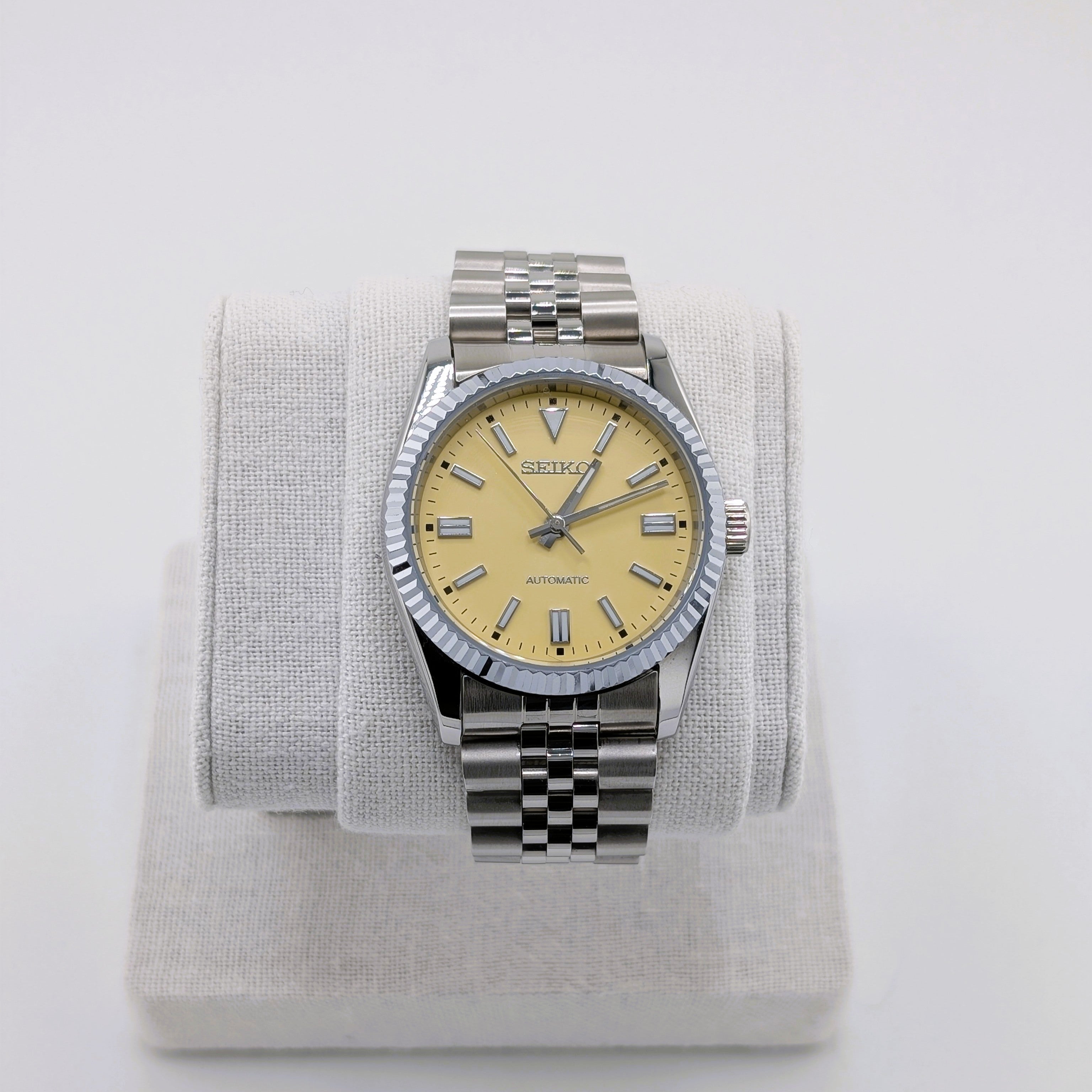 Seiko Mod OP Yellow Jubilee 36mm Automatic