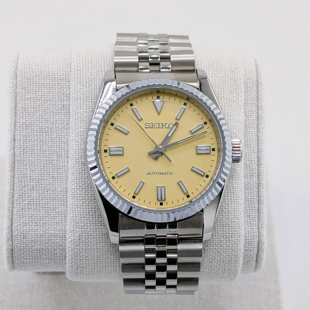 Seiko Mod OP Yellow Jubilee 36mm Automatic