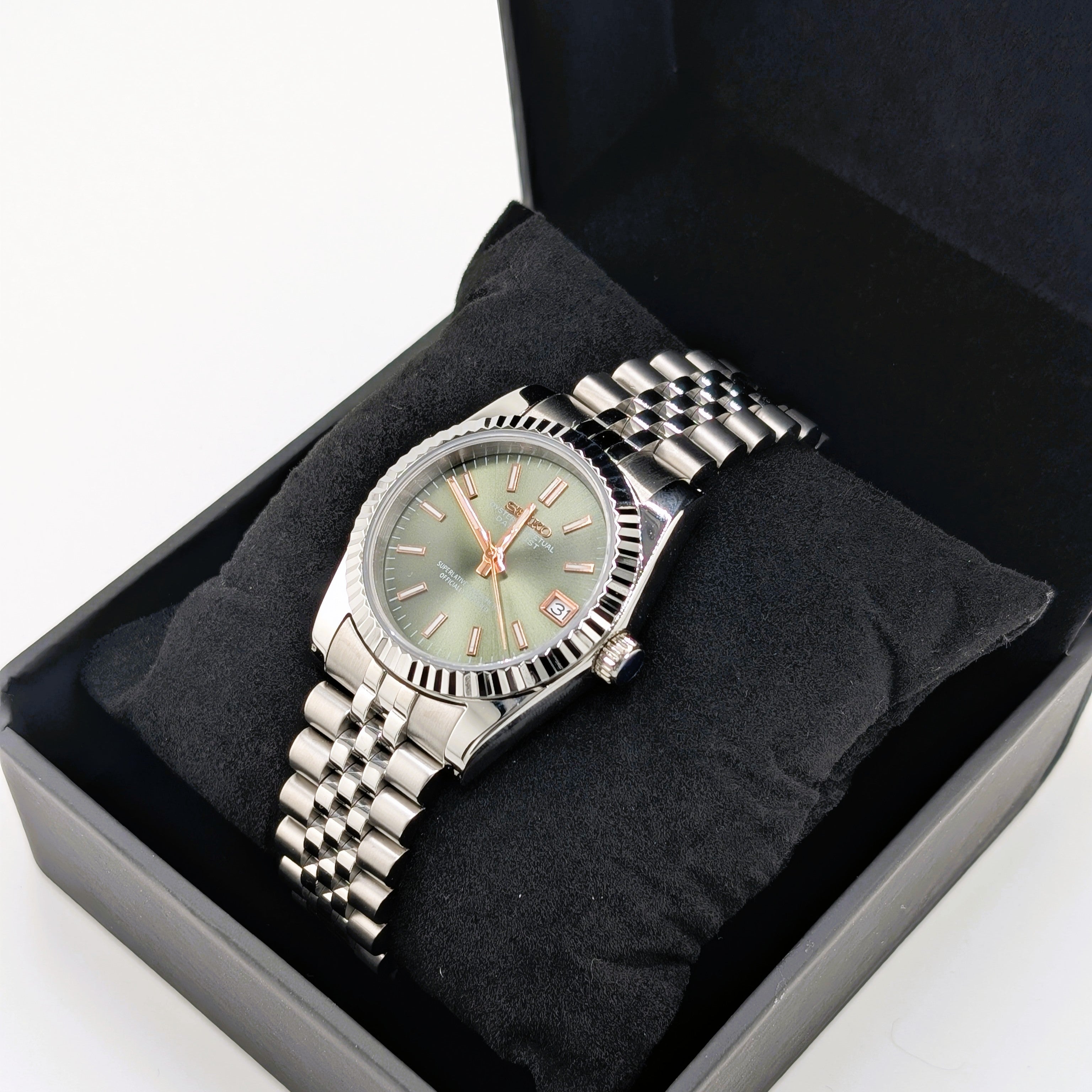 Seiko Mod OP Green/Bronze Jubilee 36mm Automatic