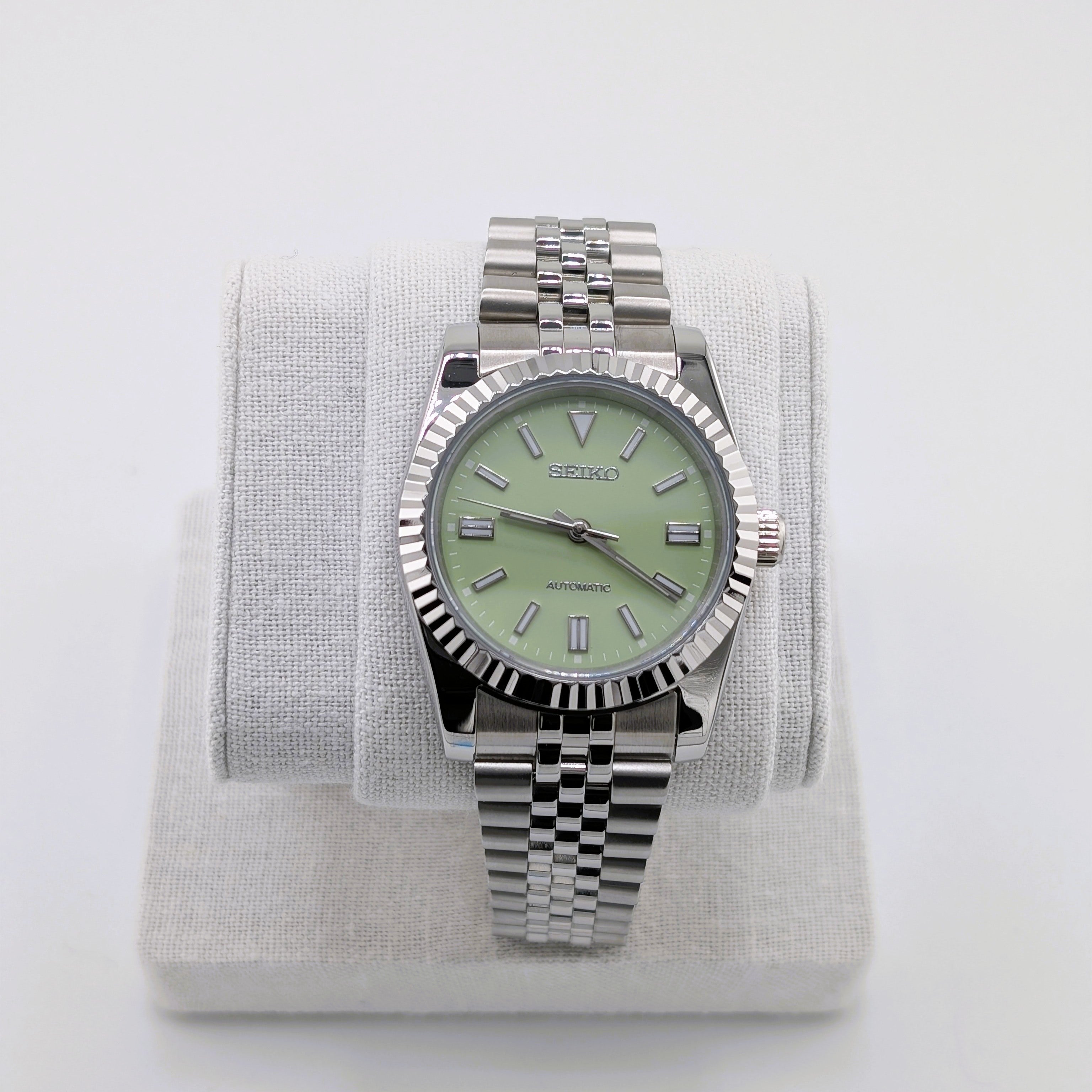 Seiko Mod OP Green Jubilee 36mm Automatic